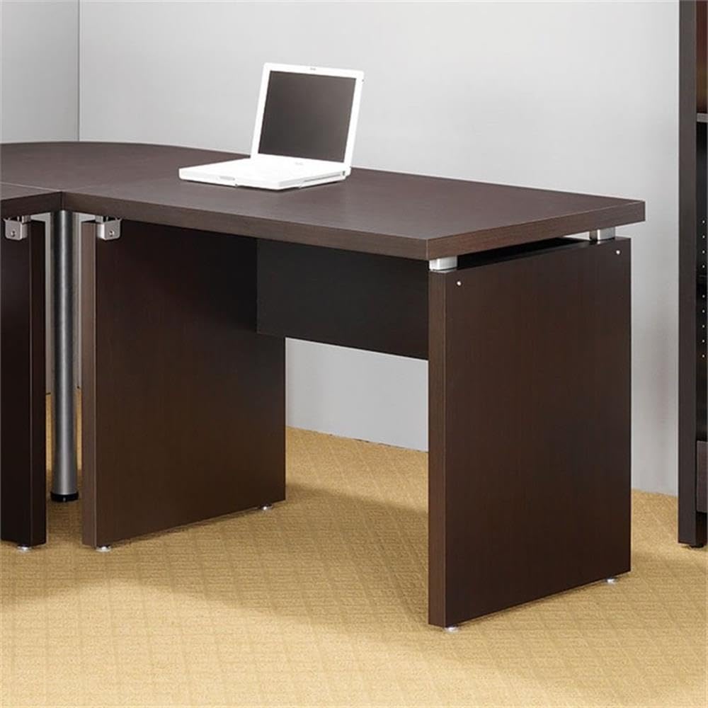 Home Square 4-Piece Office Furniture Set - Desk, Ergonomic Chair, Bookcase & Rolling File Cabinet for Home Office, Study Room or Workspace Organization