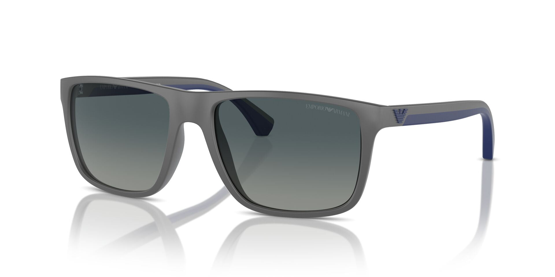 Matte Grey/Blue Gradient Polarised