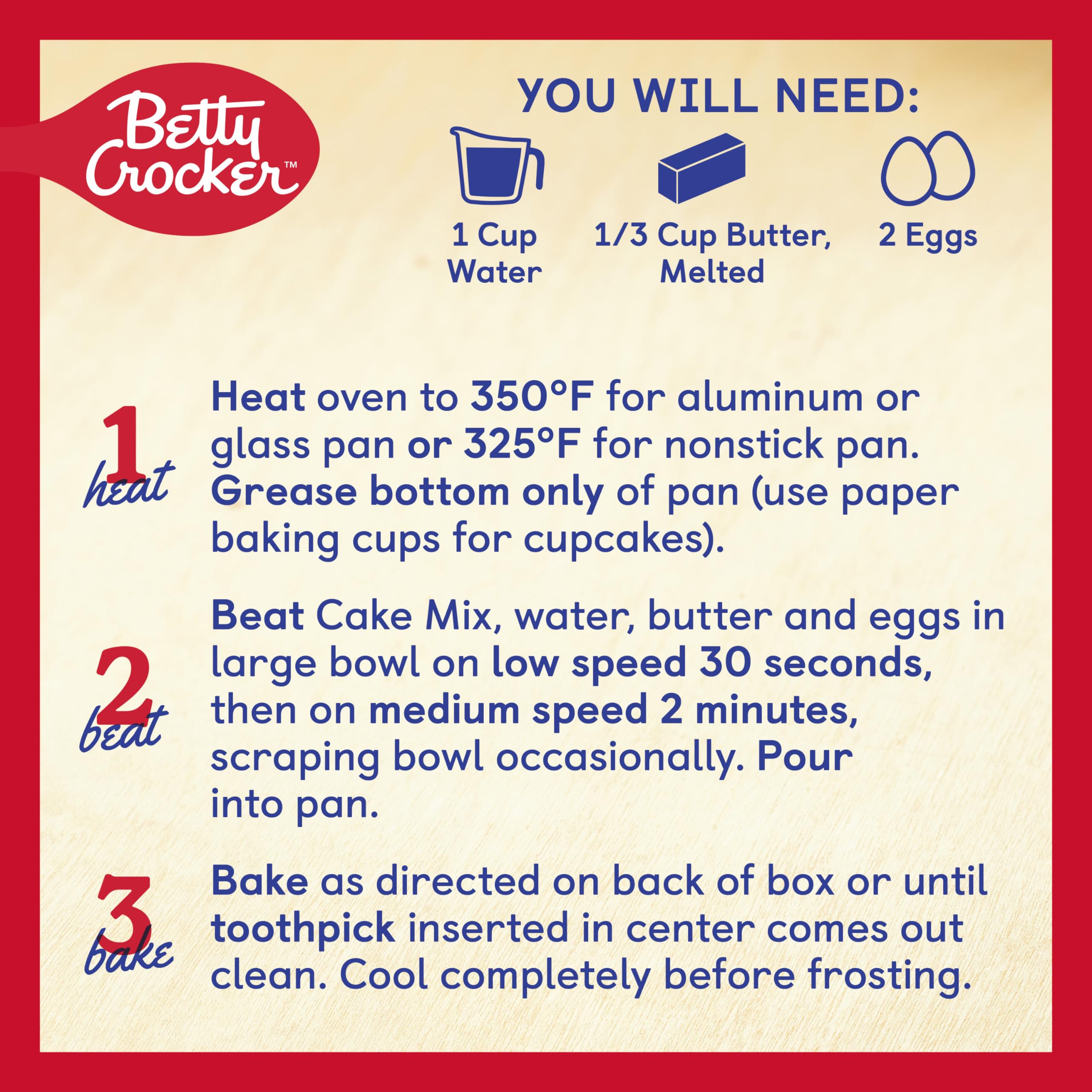 Betty Crocker Gluten Free Devil's Food Cake Mix - 15oz (6 Pack) | Delicious Chocolate Cake Mix for Baking, Parties & Special Occasions