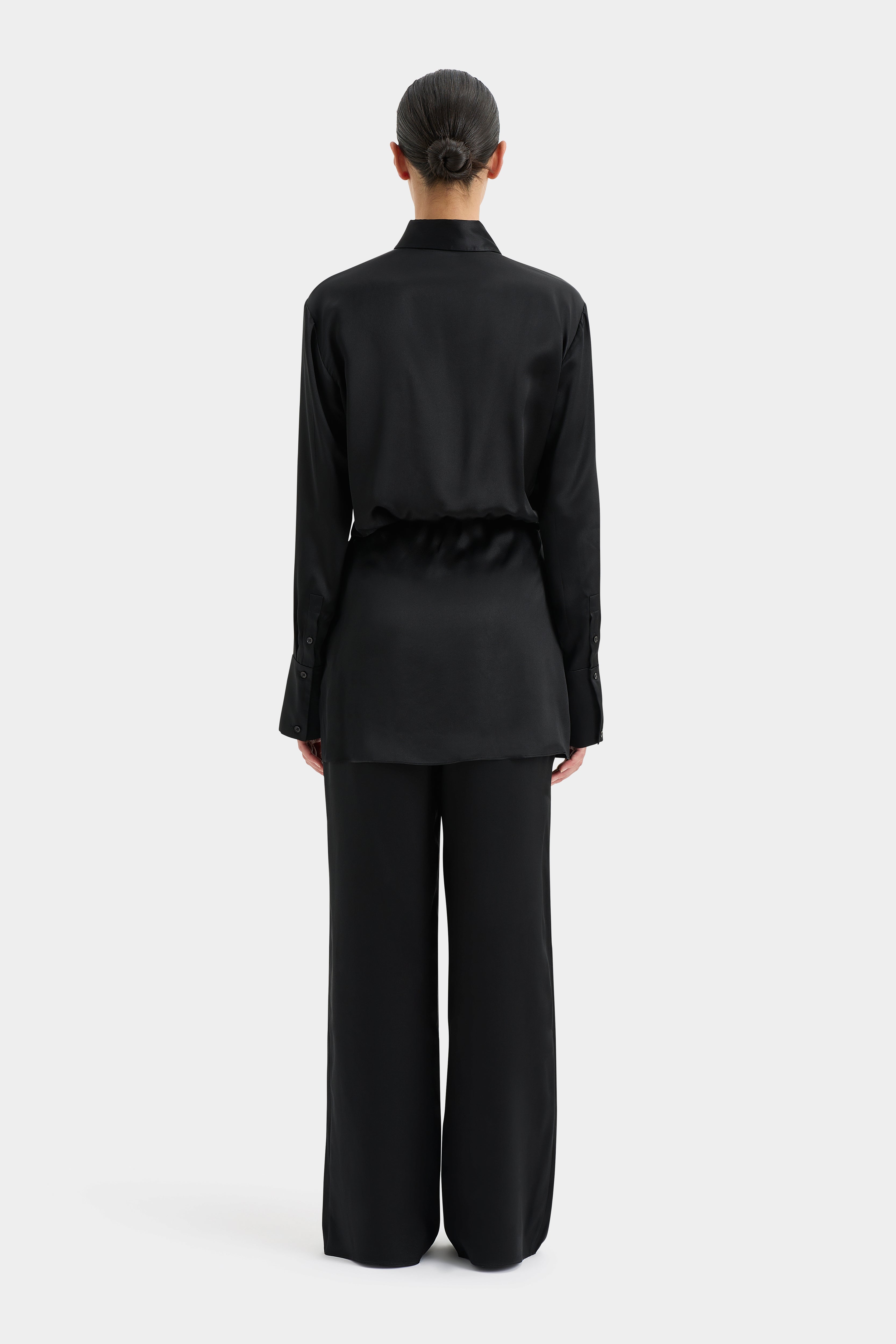 Sorrento Black Pants for Women - Comfortable Stretch Trousers for Work, Office & Casual Wear | Perfect for Business, Travel & Everyday Outfits