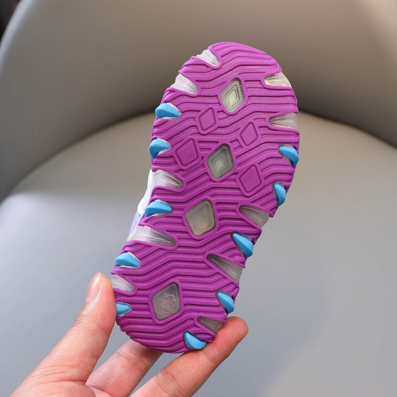 **Cathalem LED Light Up Sneakers for Toddlers & Kids (1-6 Years) - Boys & Girls Mesh Running Shoes with Flashing Lights - Perfect for Playtime, Sports & Night Walks**