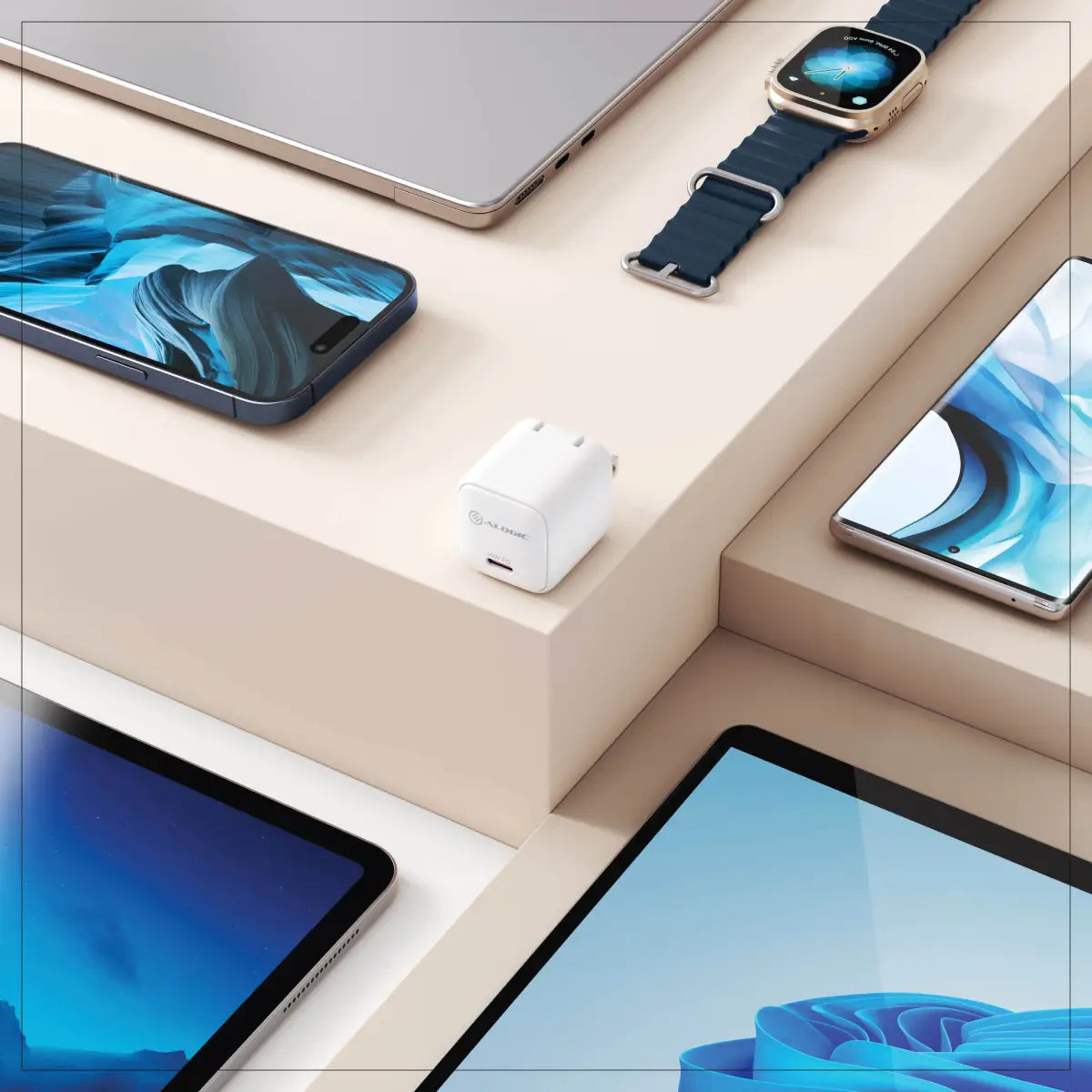 30W Fast Charger GaN Mini USB-C Wall Charger - Compact & Powerful for iPhone, Android, MacBook, Travel & Home Use