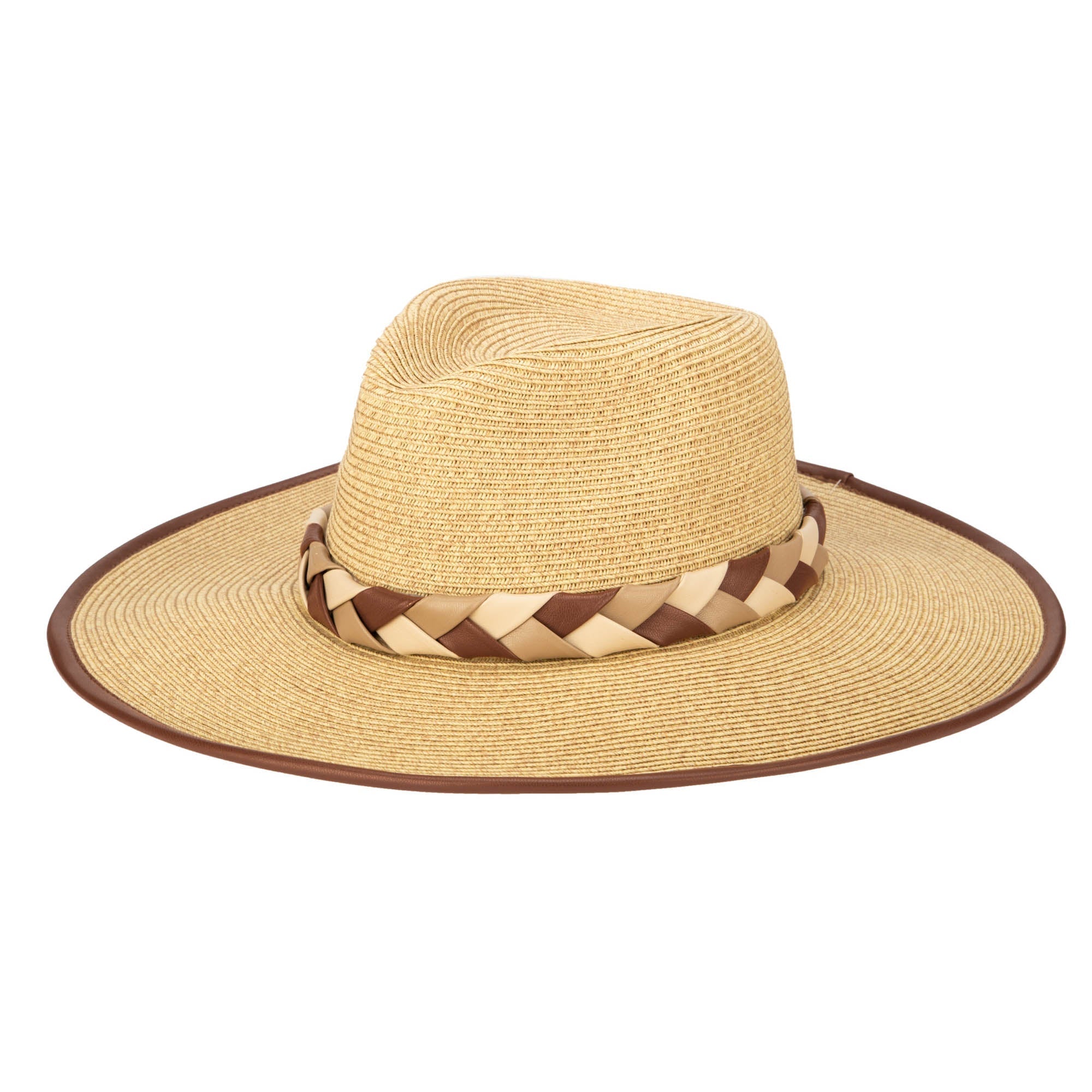 Stylish Boss Fedora Hat - Ultrabraid Design with Braided Faux Band for Men | Perfect for Outdoor Events, Weddings & Fashion Accessories