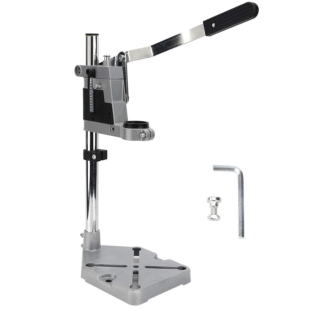 Multi-Function Adjustable Angle Electric Drill Holder Bracket - Guide Stand Positioning Clamp for Woodworking & DIY Projects - Perfect for Drilling, Sanding, and Precision Work
