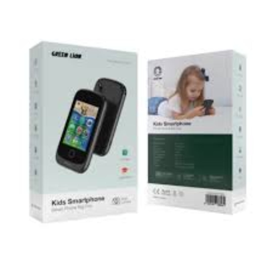 Green Lion Kids Smartphone - Mini Mobile Phone with Fun Games & Parental Controls - Perfect for Learning & Safe Playtime