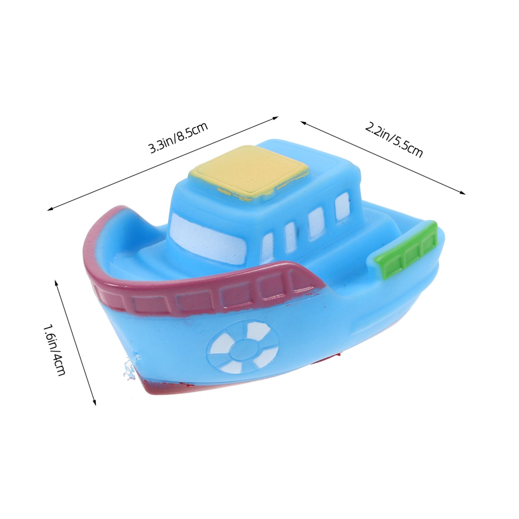 KICHOUSE Early Education Bath Toys for Toddlers - Waterproof Vinyl Bathtub Toys for Kids, Fun Learning & Sensory Play During Bath Time