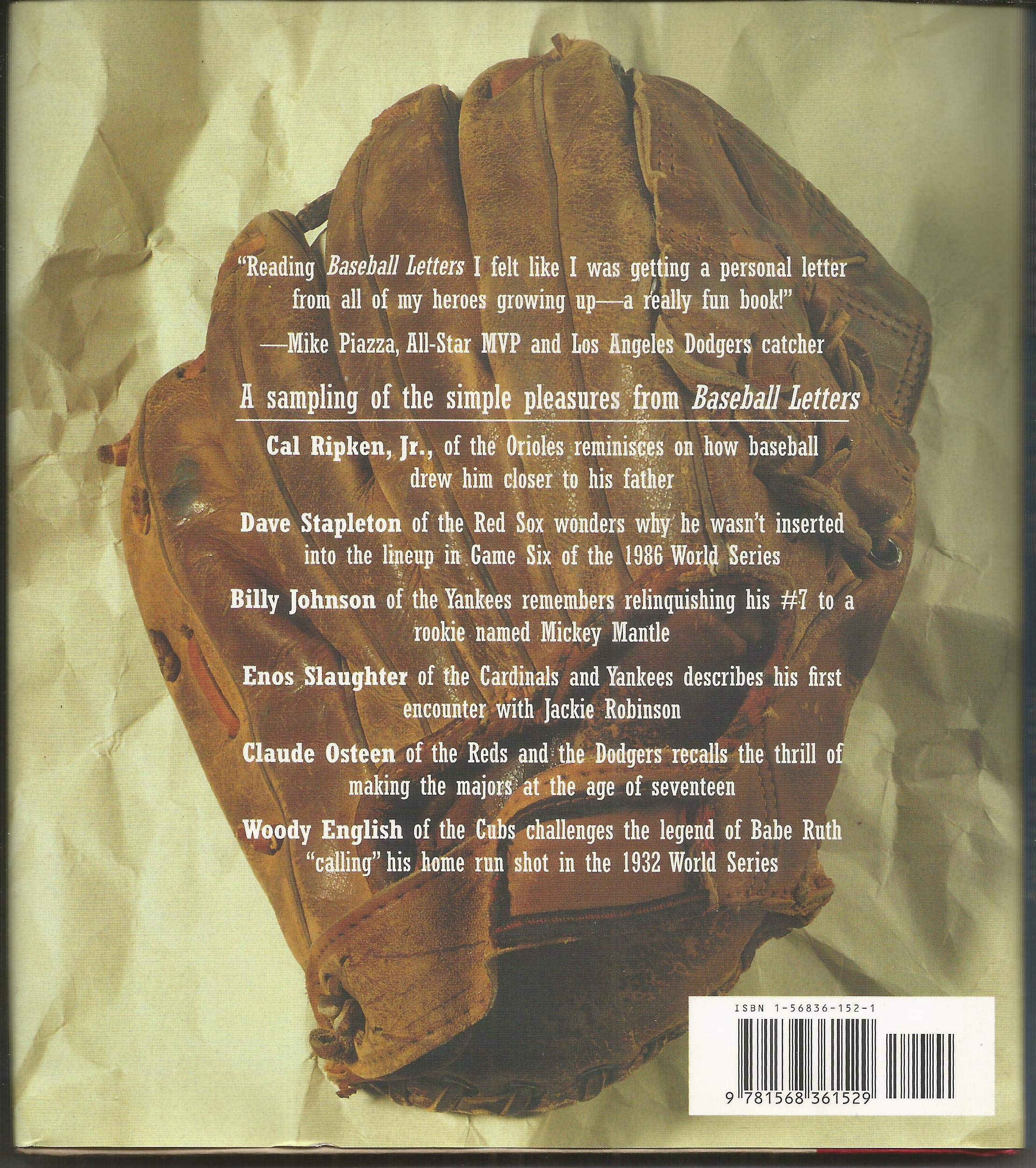 Baseball Letters: A Fan's Correspondence With MLB Heroes - Perfect for Baseball Memorabilia Collectors & Sports Enthusiasts