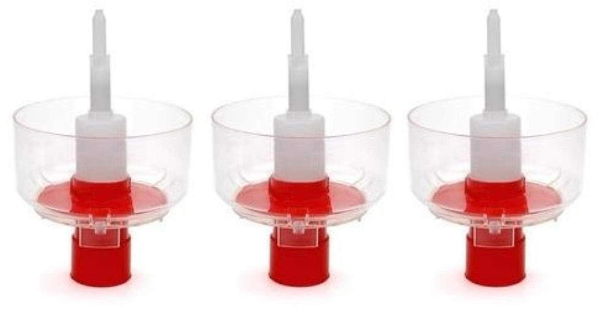 3-Pack Bottle Rinser (Sulfatizer) for Home Brewing, Baby Bottles & Water Containers - Fast Cleaning & Sanitizing Solution