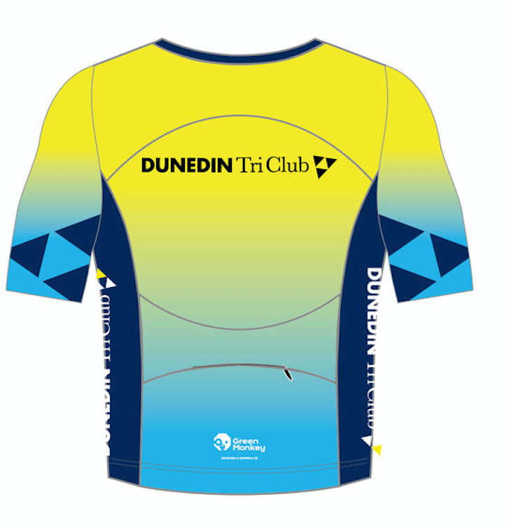 DUNEDIN TRI CLUB Pro Triathlon Jersey - Men's & Women's High Performance Cycling Shirt for Triathlons, Cycling & Running - Breathable Quick-Dry Fabric with UV Protection (Perfect for Training, Competitions & Outdoor Sports)