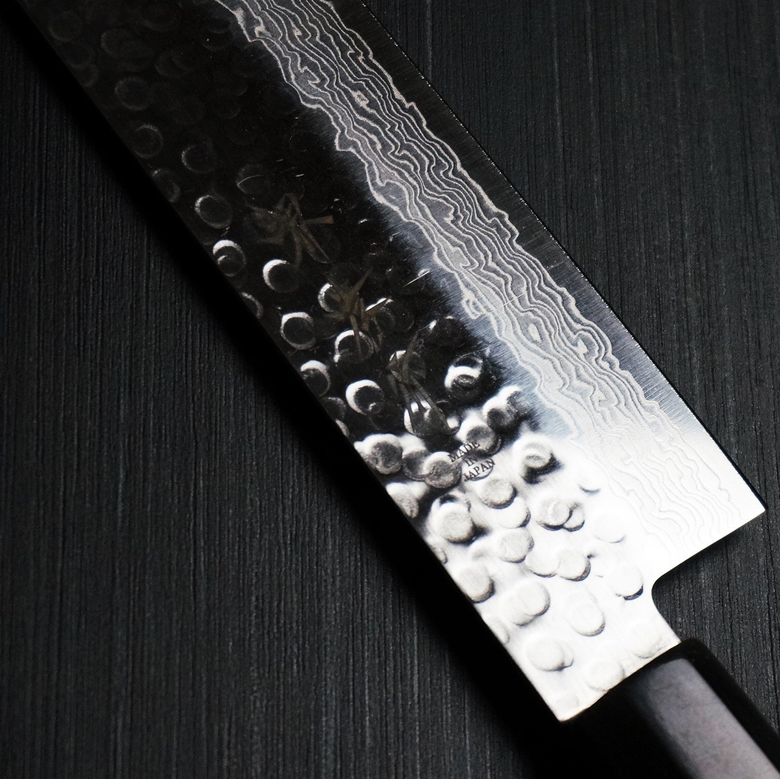 Premium Sakai Takayuki 45-Layer Hammered Damascus Wa Nakiri Knife 160mm - Japanese Vegetable & Sushi Chef Knife for Professional Kitchens & Home Cooking