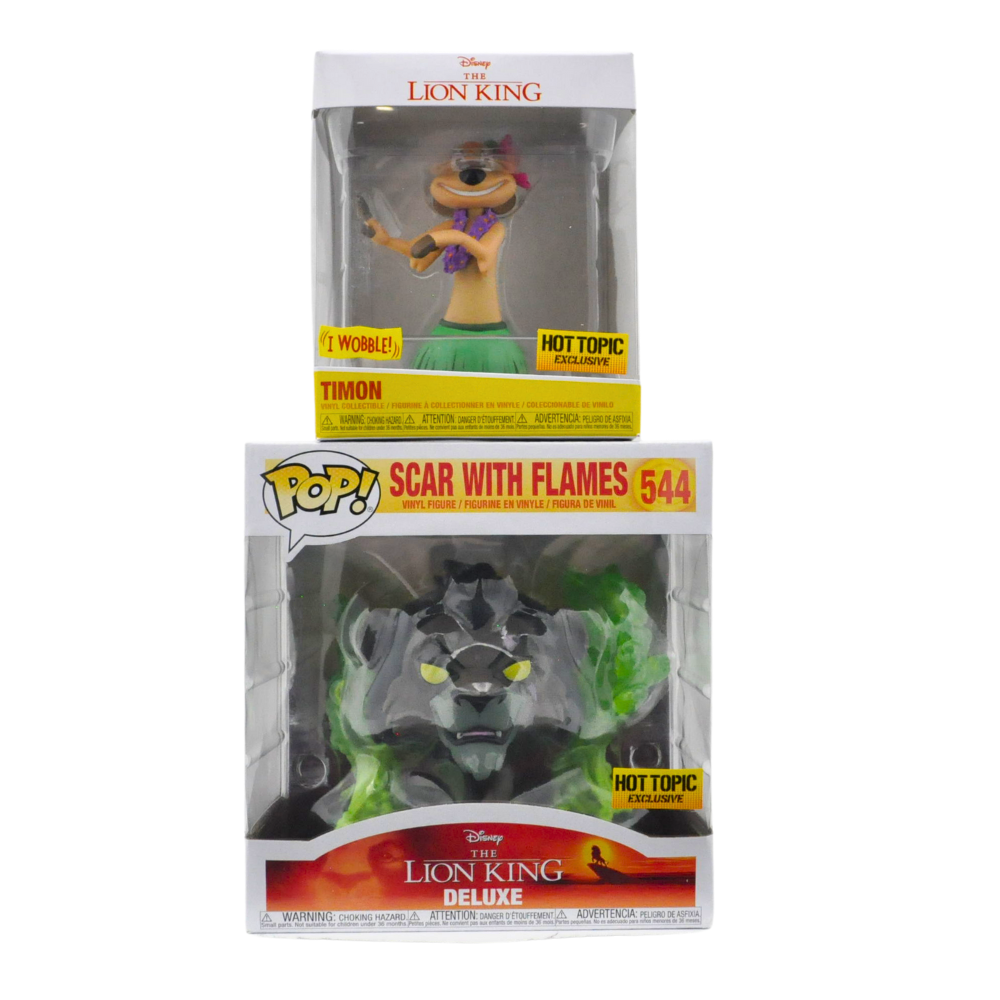 Funko Disney Treasures Lion King Mystery Box - Hot Topic Exclusive Collectible Figures for Disney Fans | Perfect for Disney Collections, Birthday Gifts, and Pop Culture Displays
