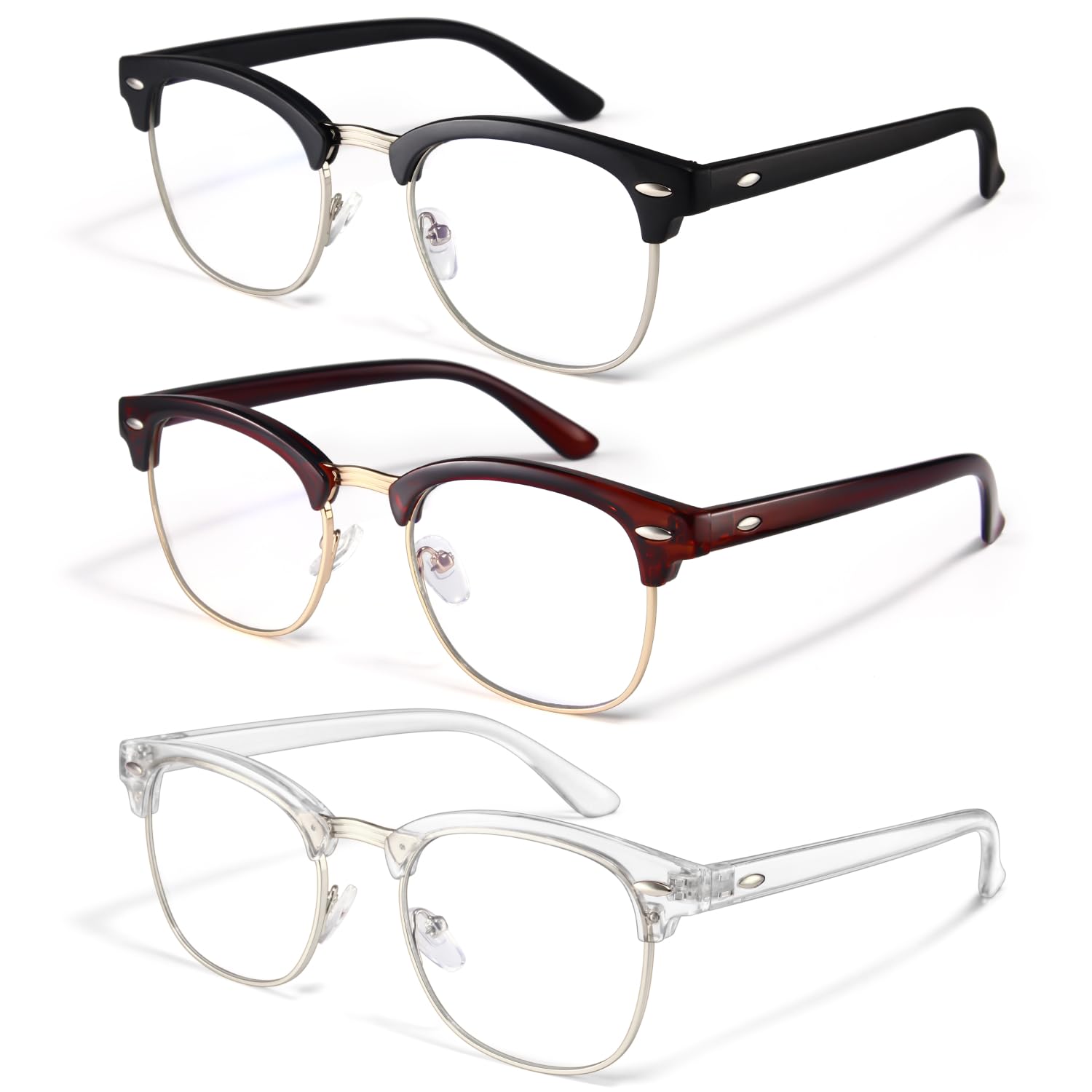 Racico Blue Light Blocking Glasses for Men & Women - Anti Blue Ray Gaming & Computer Use
