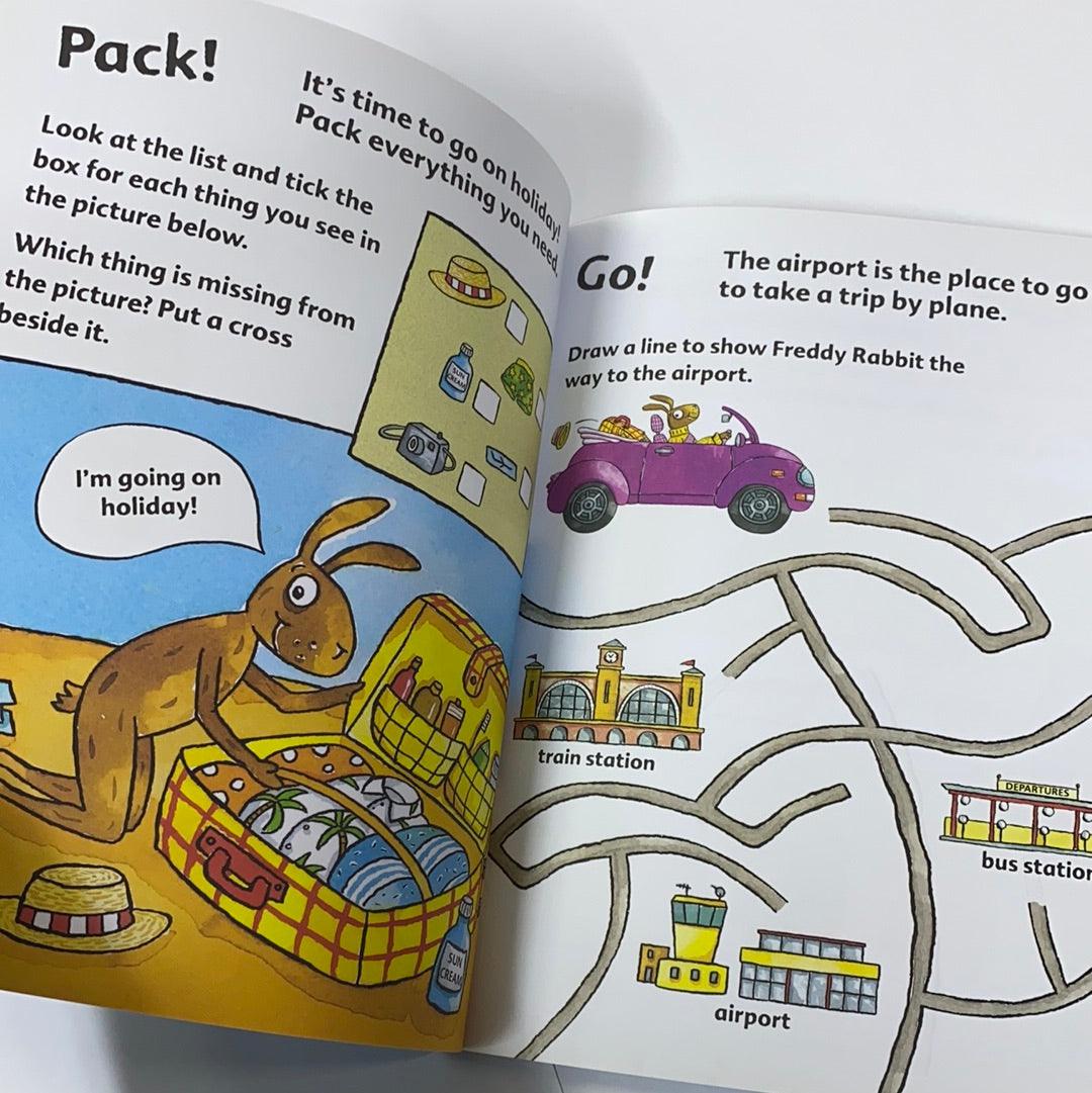 Amazing Aeroplanes Activity Book for Kids - Fun & Educational Airplane Coloring & Puzzle Games - Perfect for Travel, Classroom & Birthday Gifts