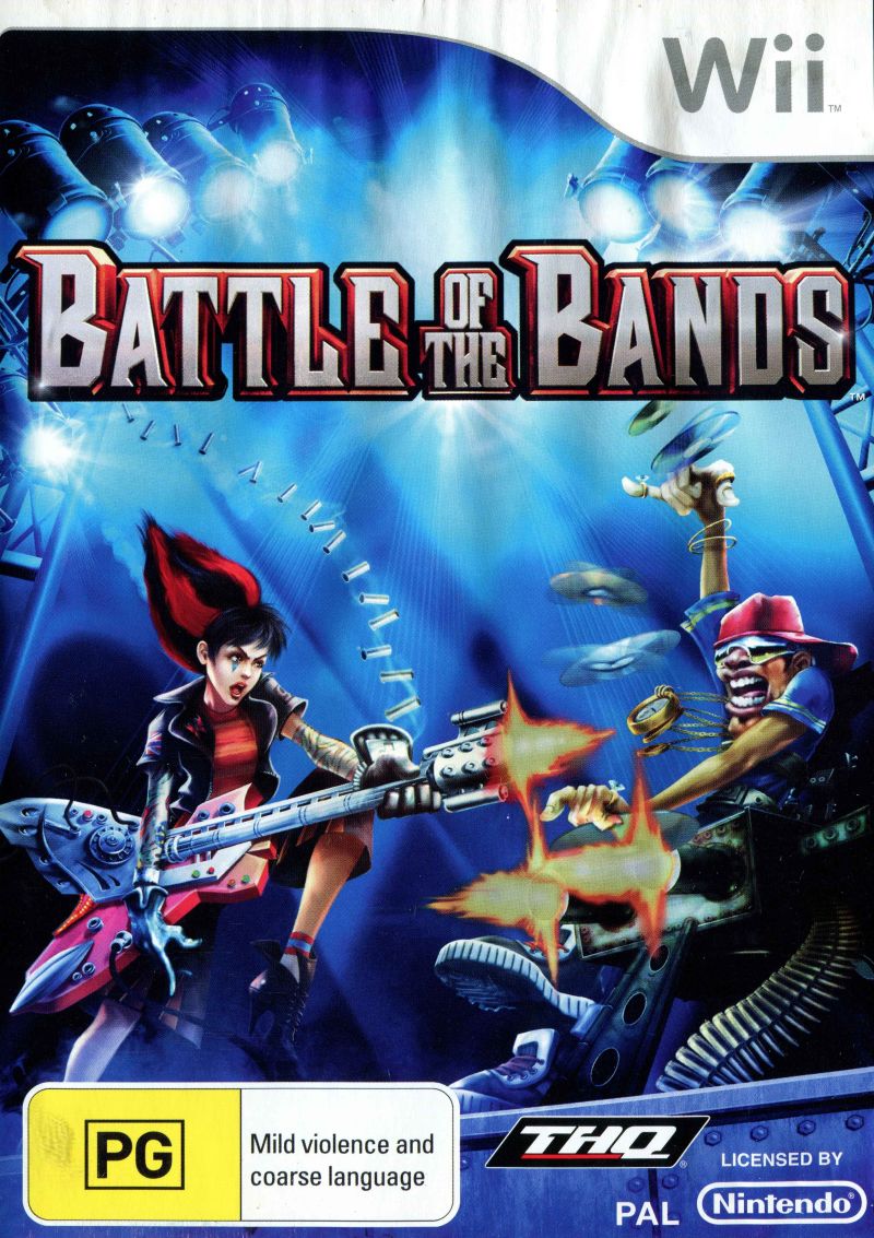 Battle of the Bands Nintendo Wii Game PAL Version - Fun Music Party Game for Family & Friends Game Nights
