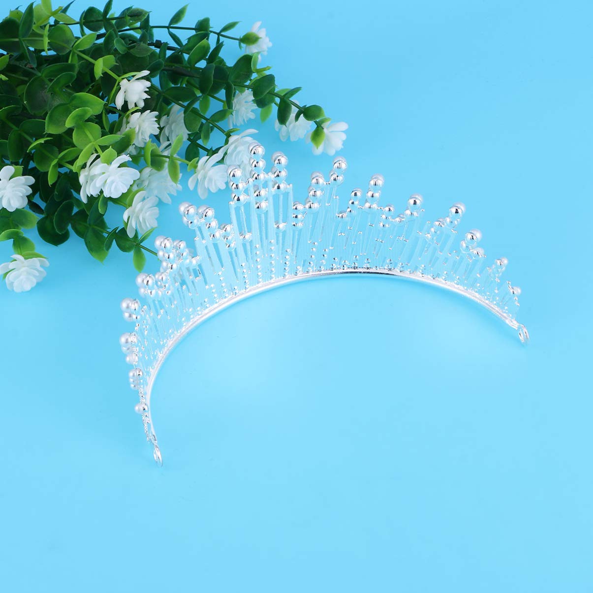 Beavorty Wedding Tiara Crown for Women - Bridal Hair Accessories, Phoenix Headpiece for Bride, Miss Tiara - Perfect for Weddings, Prom, Pageants & Special Occasions