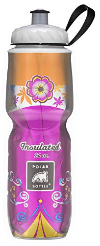 Polar Bottle Artist Series 24oz (710mL) Insulated Water Bottle - BPA Free, Leak Proof, Durable Cycling & Sports Bottle for Gym, Hiking, Running & Outdoor Activities