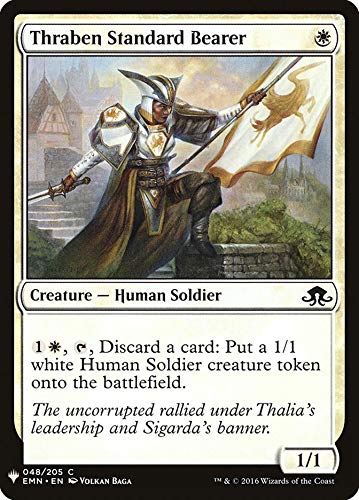 Magic: The Gathering - Thraben Standard Bearer Mystery Booster Card - Eldritch Moon Expansion | Collectible Trading Card for MTG Deck Building & Strategy Games