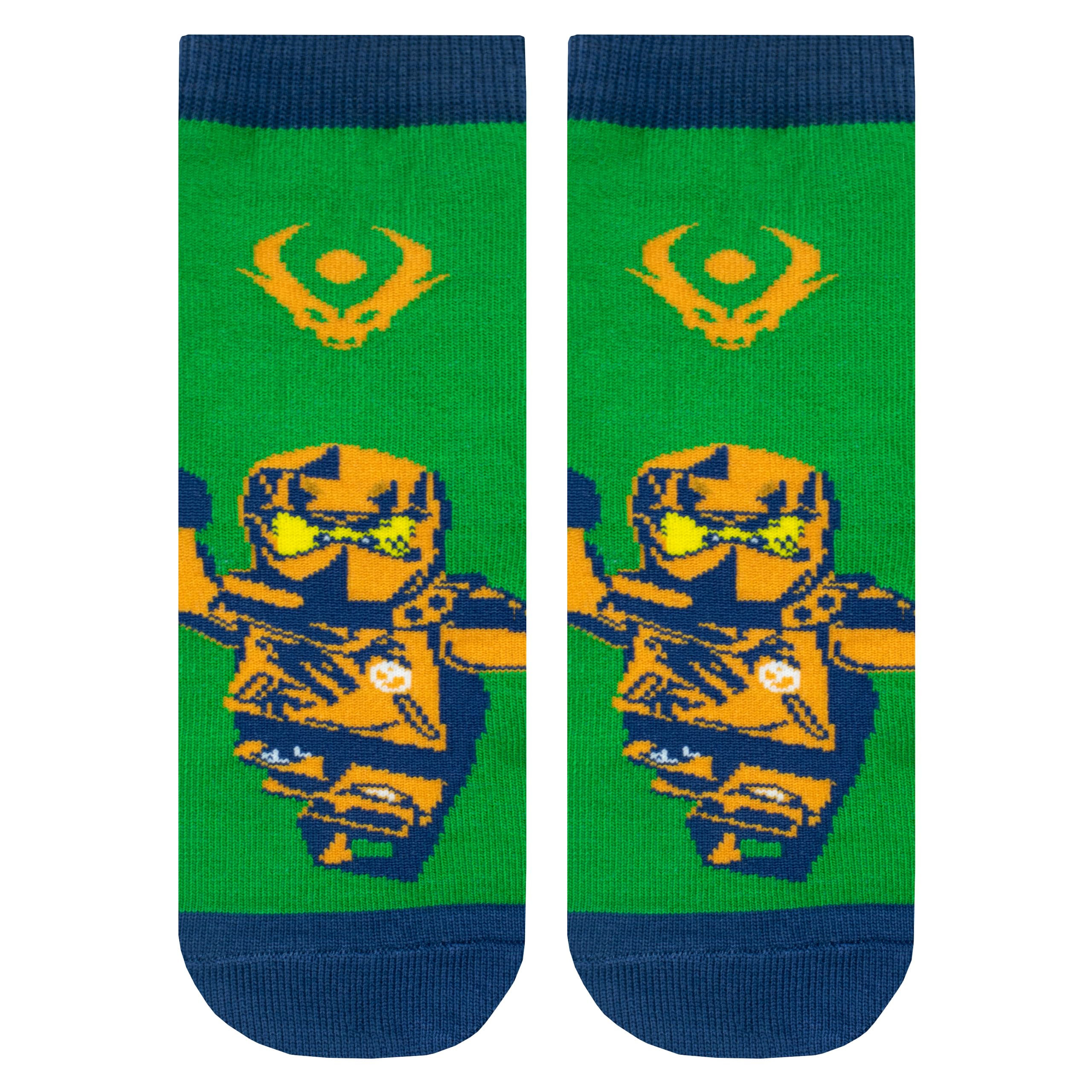 LEGO Ninjago Boys Socks 3 Pack - Cotton Ankle Socks for Kids | Comfortable Play Socks | Perfect for School, Sports & Ninja Costume Play