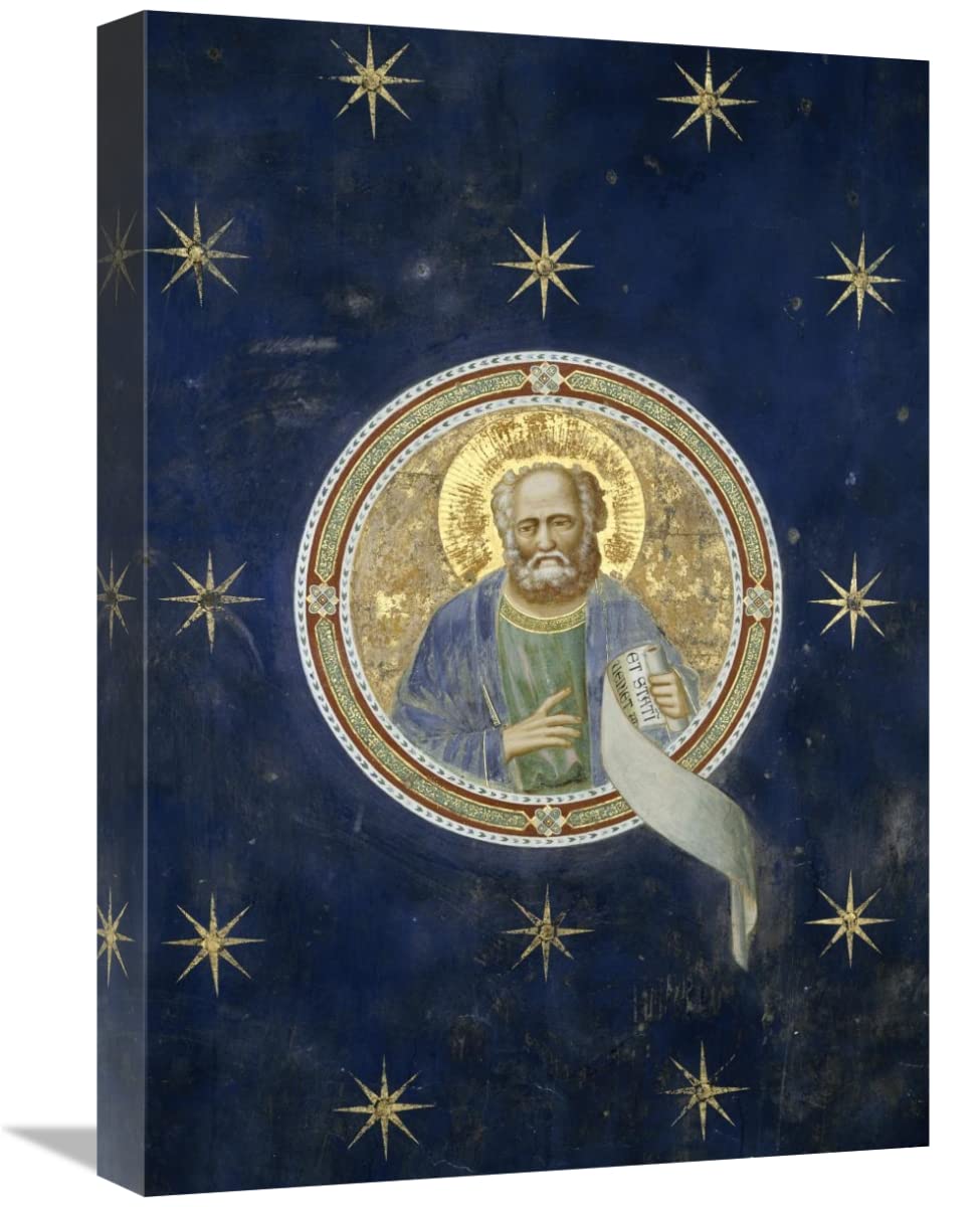 22 Inch Prophet Malachi - Detailed Giotto Ceiling Art Print - Perfect for Home Decor, Church Interiors & Art Collections
