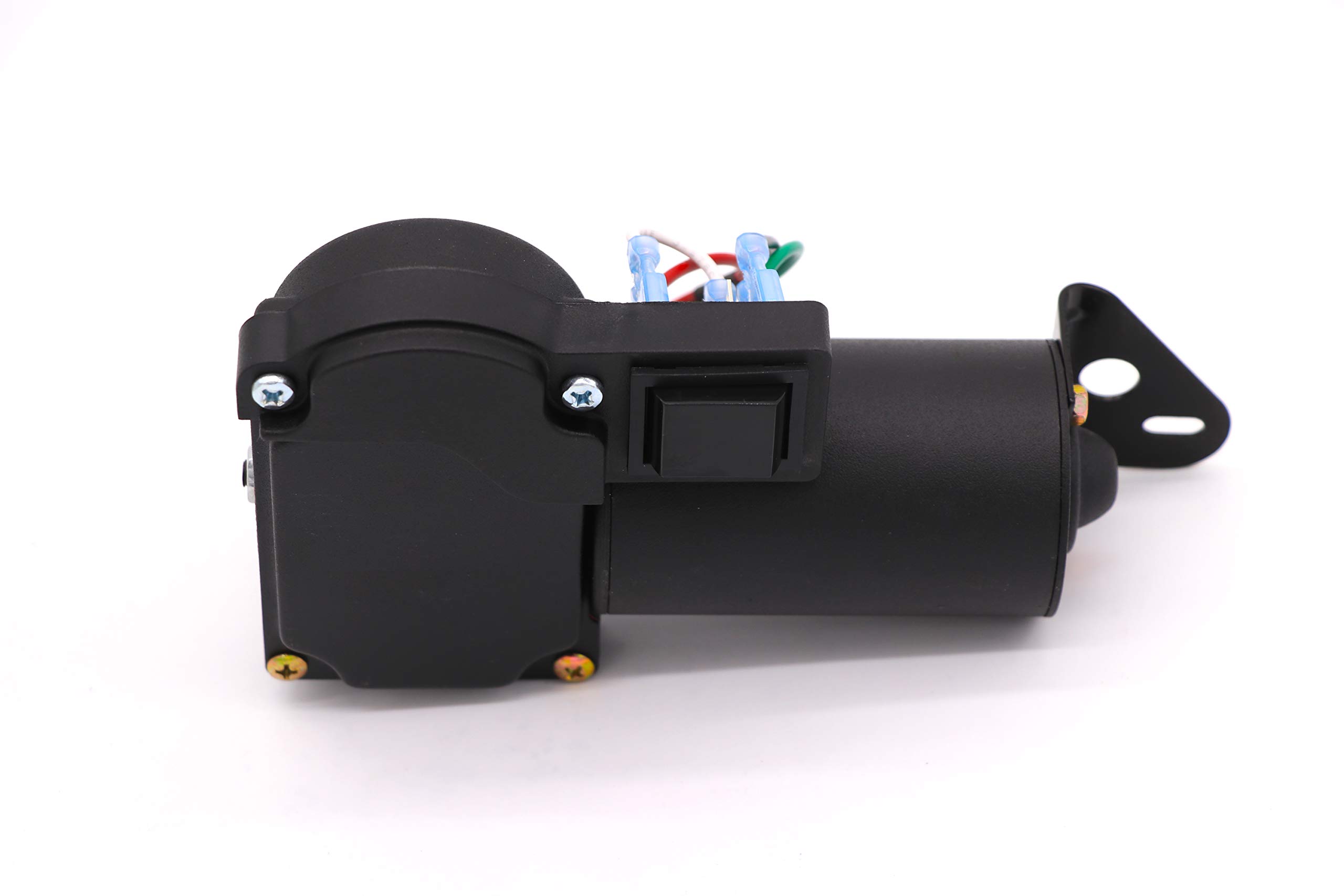 Wexco 12V Wiper Motor with Two-Speed Switch - 1.5 Inch Shaft (Part# 4R1.12,19S2.R110D) - Perfect for Marine, RV & Automotive Windshield Wiper Systems
