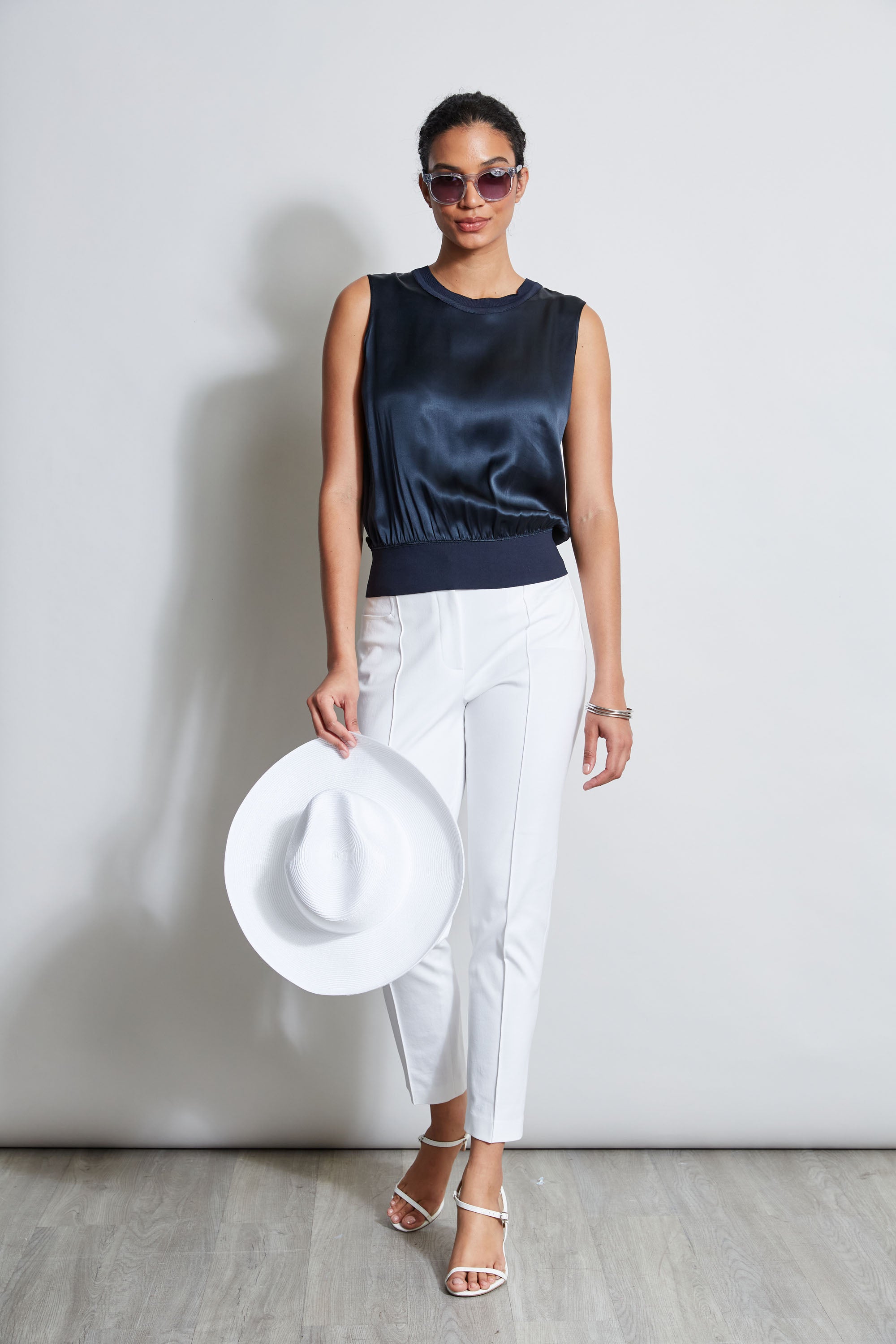 Silk Satin Rib Shirt for Women - Elegant Blouse with Ribbed Detailing - Perfect for Office Wear, Date Nights & Special Occasions