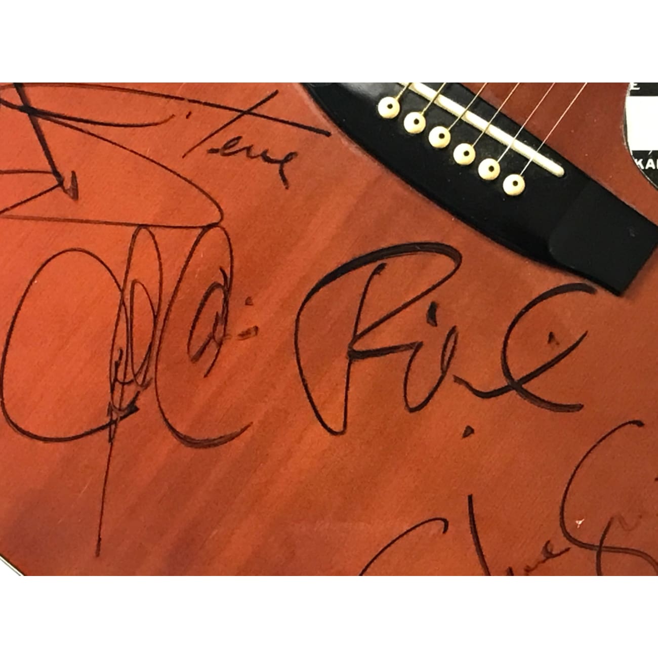 Journey Perry Schon Cain Smith Valory Signed Guitar with BAS LOA - Rare Collectible Autographed Rock Memorabilia for Music Fans & Display