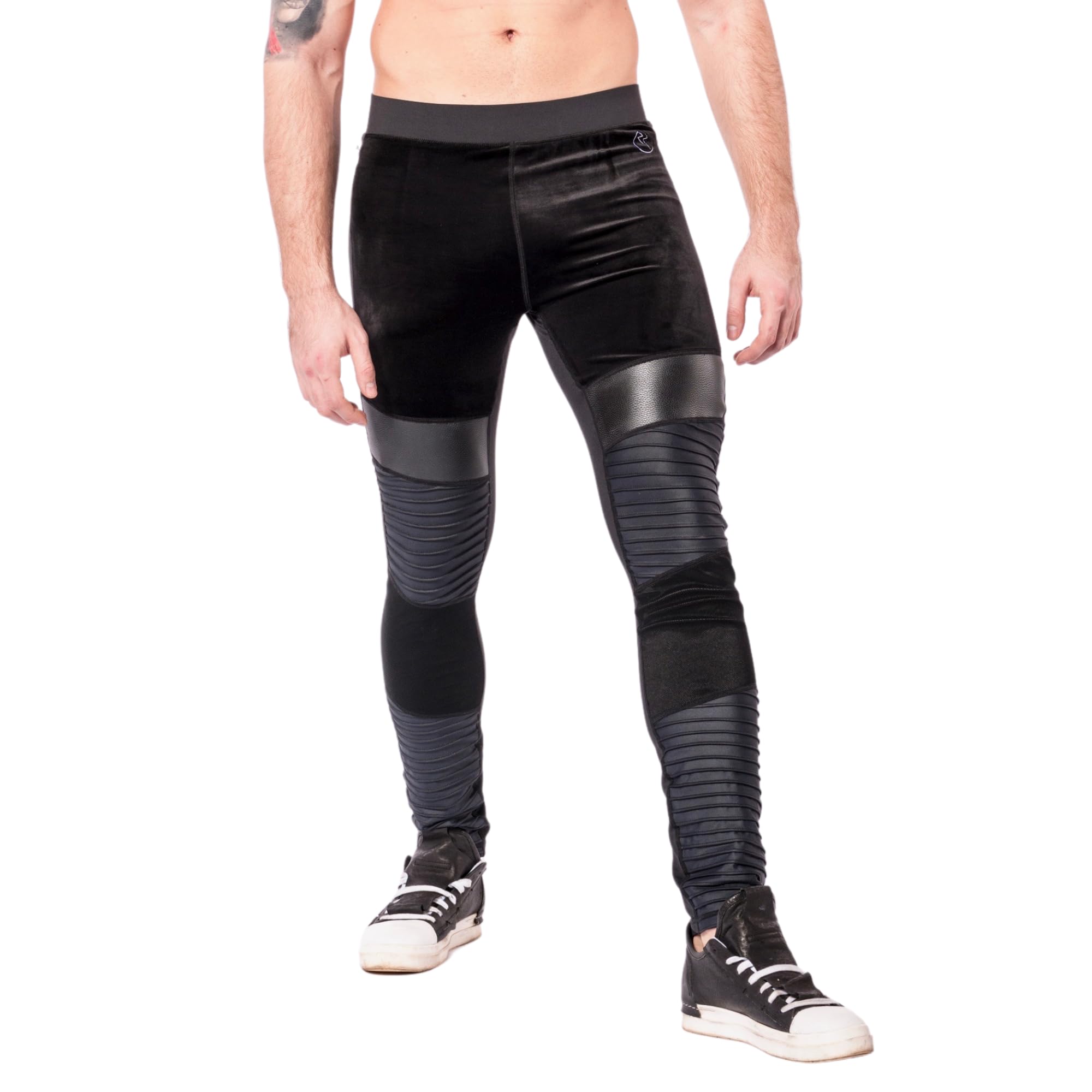 **Premium Men's Compression Leggings with Pockets – Kapow Meggings Supreme Range for Workout, Running & Yoga – Moisture-Wicking & Breathable Activewear**