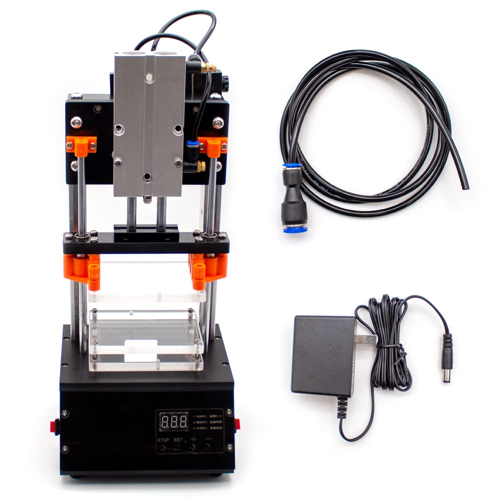 Universal PCBA Test Fixture - Pneumatic Time-Delay PCB Jig for Functional Testing (FCT/ICT) - 145x110mm Circuit Board Tester - Perfect for Electronics Manufacturing & Quality Control