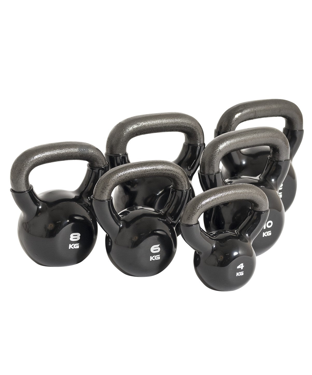 Premium Vinyl Coated Kettlebell - Durable Home Gym Equipment for Strength Training & CrossFit Workouts | Perfect for HIIT, Functional Fitness & Weightlifting Exercises