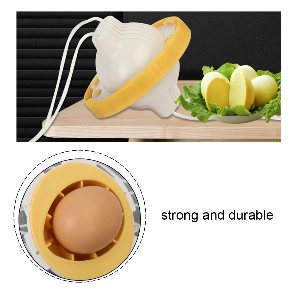 Golden Egg Maker - ABS Plastic Wind Bell Rotator, Hand-Pull Egg Scrambler for Perfectly Mixed Yolks & Whites | Kitchen Gadget for Baking, Cooking & Breakfast Prep