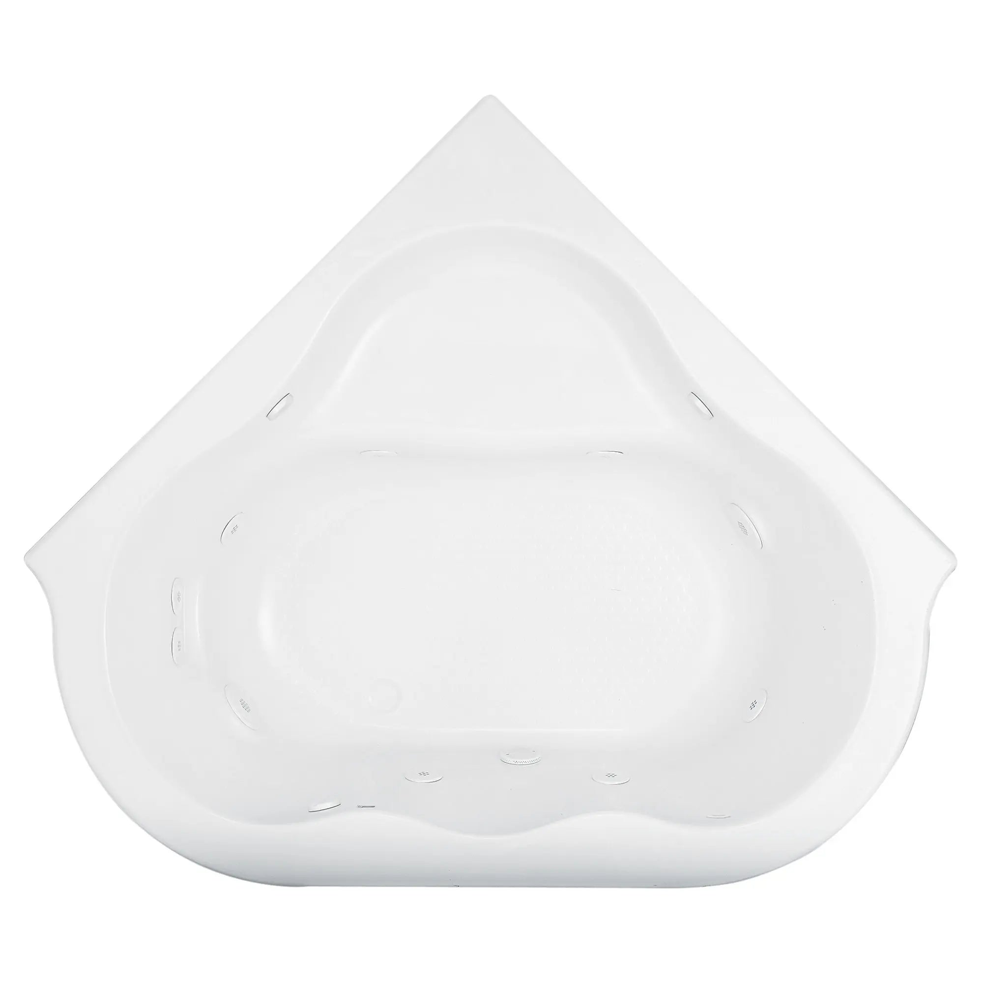 Evolution® 60 x 60 Inch Drop-In Corner Bathtub with EverClean® Hydrotherapy Massage System - Perfect for Luxury Spa Experience at Home