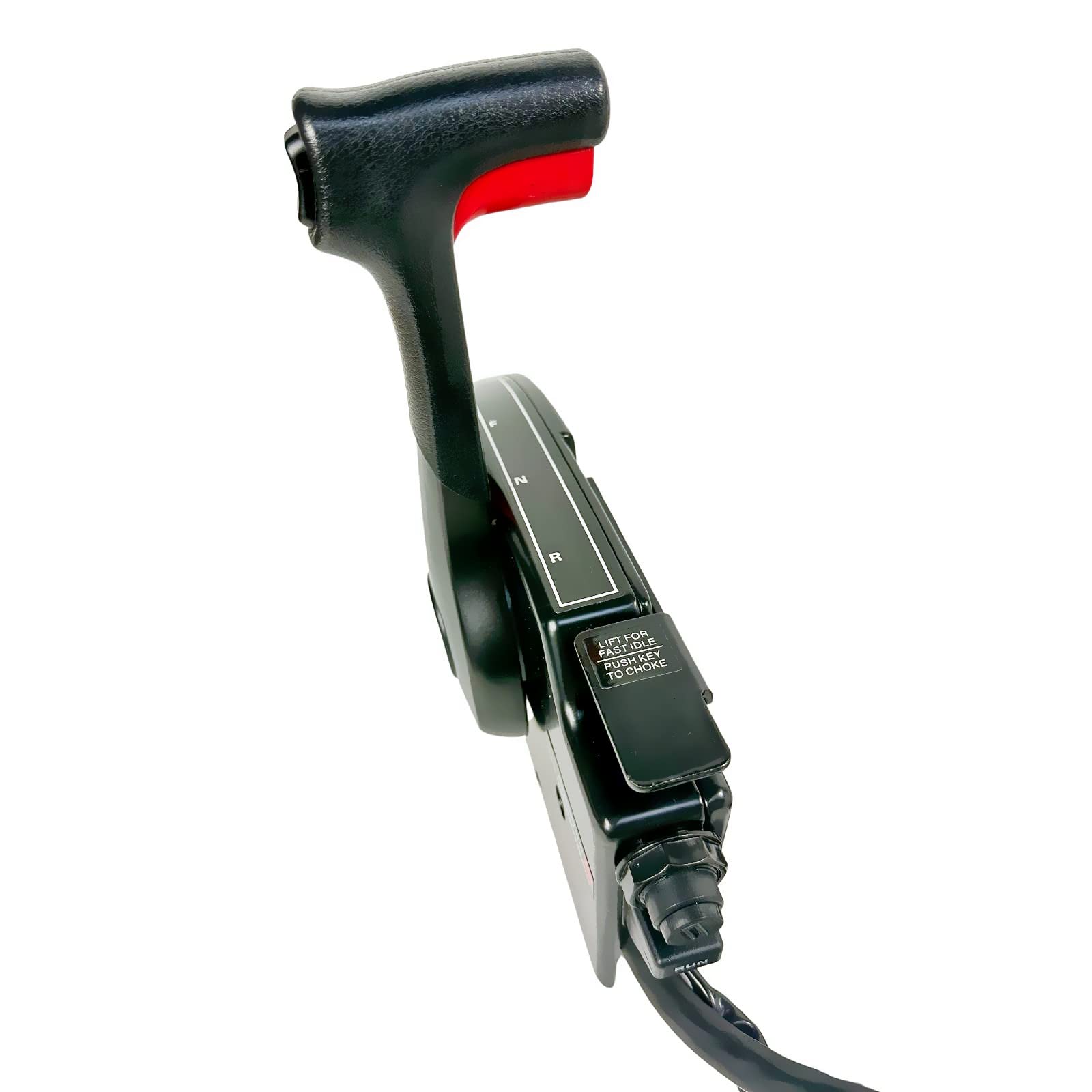 Mercury Outboard Engine 8PIN Side Mounted Control Box with TRIM SWITCH PULL TO OPEN - 881170A20 Replacement Part with 20FT Harness for Marine Boating and Watercraft Control Systems