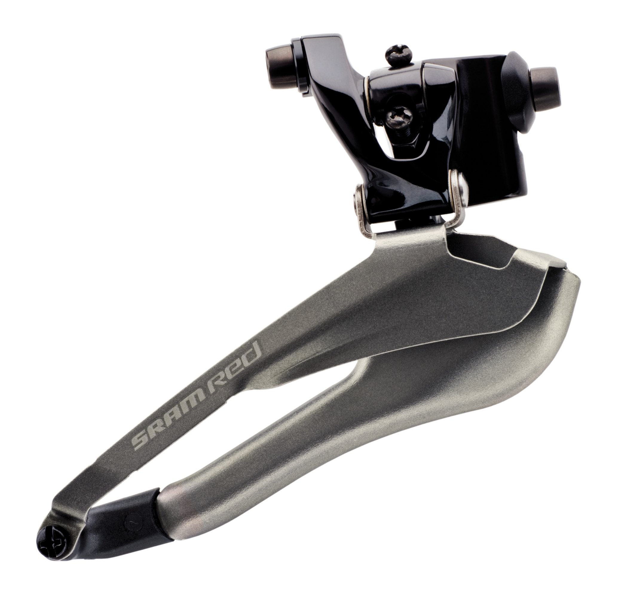 SRAM Braze-On Front Derailleur - High-Performance Bike Gear Shifter for Road & Mountain Bikes (Red/Black) | Perfect for Cycling Enthusiasts & Professional Racers