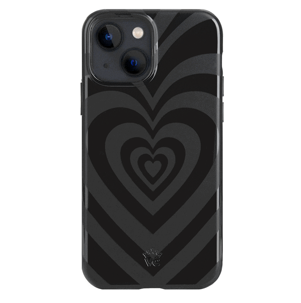 Sweethearts Noir iPhone Case - Trendy Protective Cover for iPhone 13/14/15 Pro Max - Slim Shockproof Phone Case with Stylish Design - Perfect for Everyday Use, Travel & Gifting
