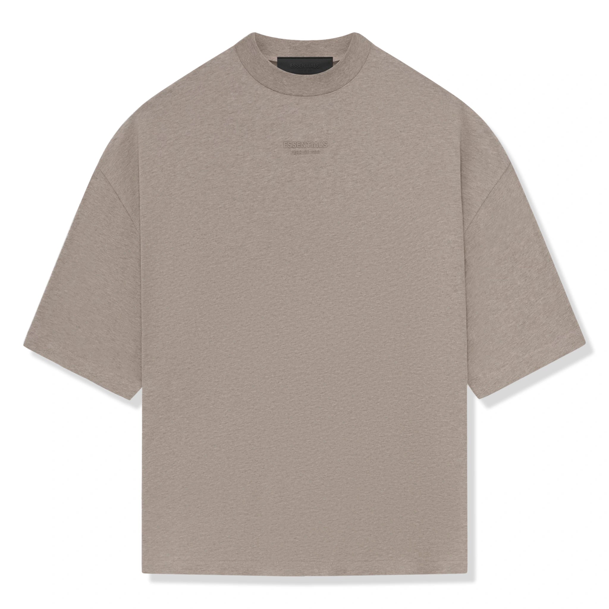 Fear Of God Essentials Core Heather T-Shirt (FW23) - Men's Casual Streetwear Tee for Everyday Wear & Layering
