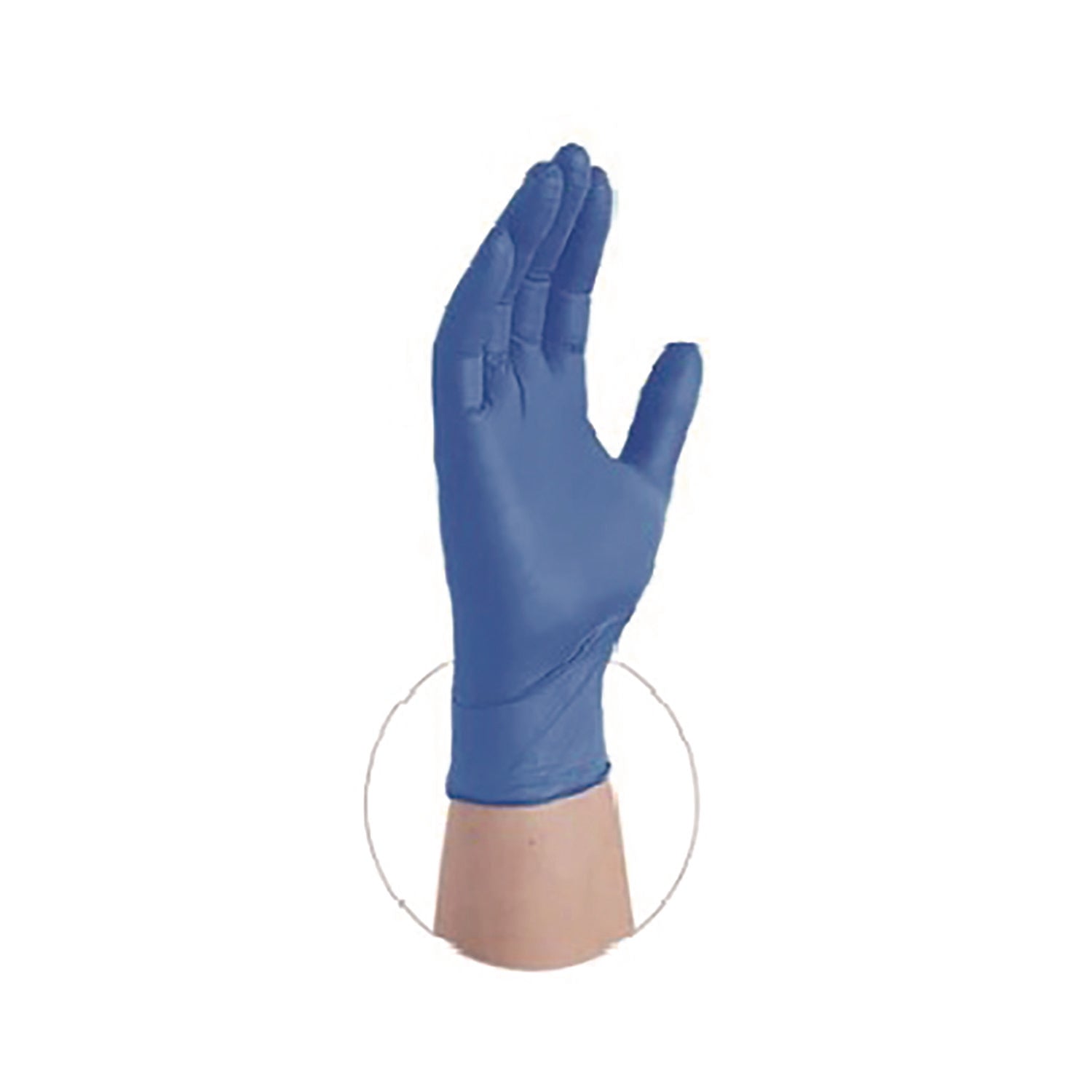 AMMEX® Professional Nitrile Exam Gloves - Powder Free, Small Size, Blue Color, 100 Gloves per Box - Ideal for Medical, Dental, Laboratory & Food Handling Safety