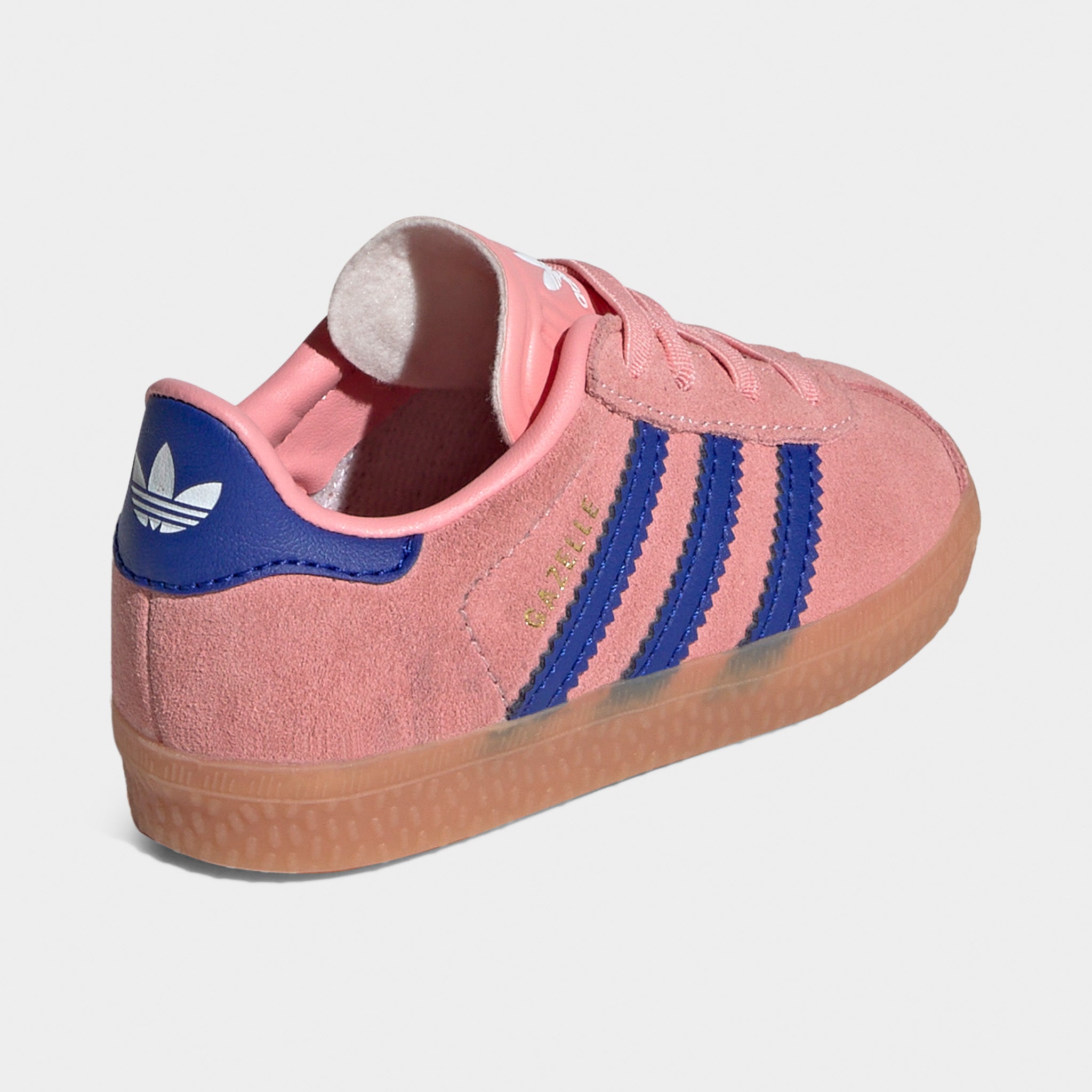 Adidas Gazelle Infant Sneakers for Baby Girls - Pink & Lucid Blue | Comfortable & Stylish First Walking Shoes for Toddlers | Perfect for Playdates, Daycare & Outdoor Adventures