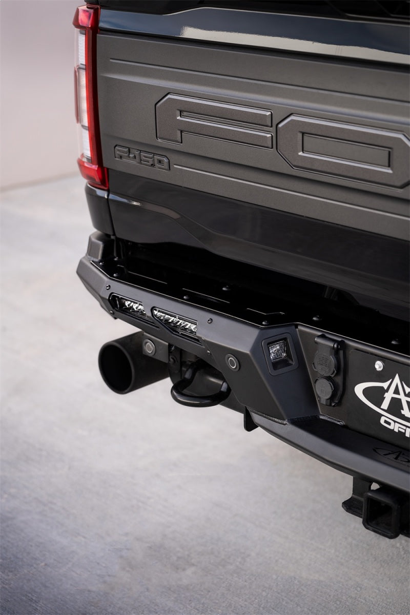 Addictive Desert Designs 21-22 Ford F-150 Raptor Phantom Rear Bumper | Heavy-Duty Off-Road Truck Bumper for Enhanced Protection & Style | Perfect for Off-Roading, Overlanding & Truck Customization