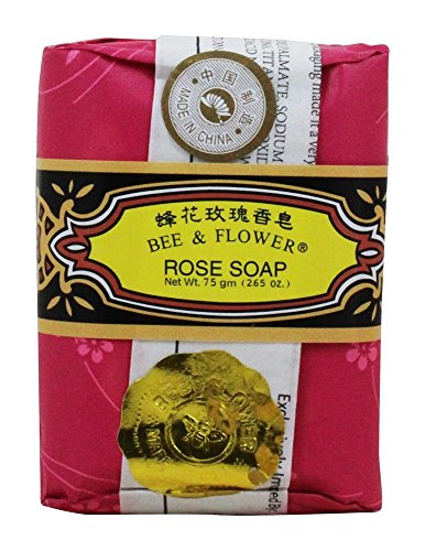 Rose Scented Bar Soap - 4.4 oz Natural Handmade Soap for Dry Skin - Perfect for Bath, Shower & Gift Giving