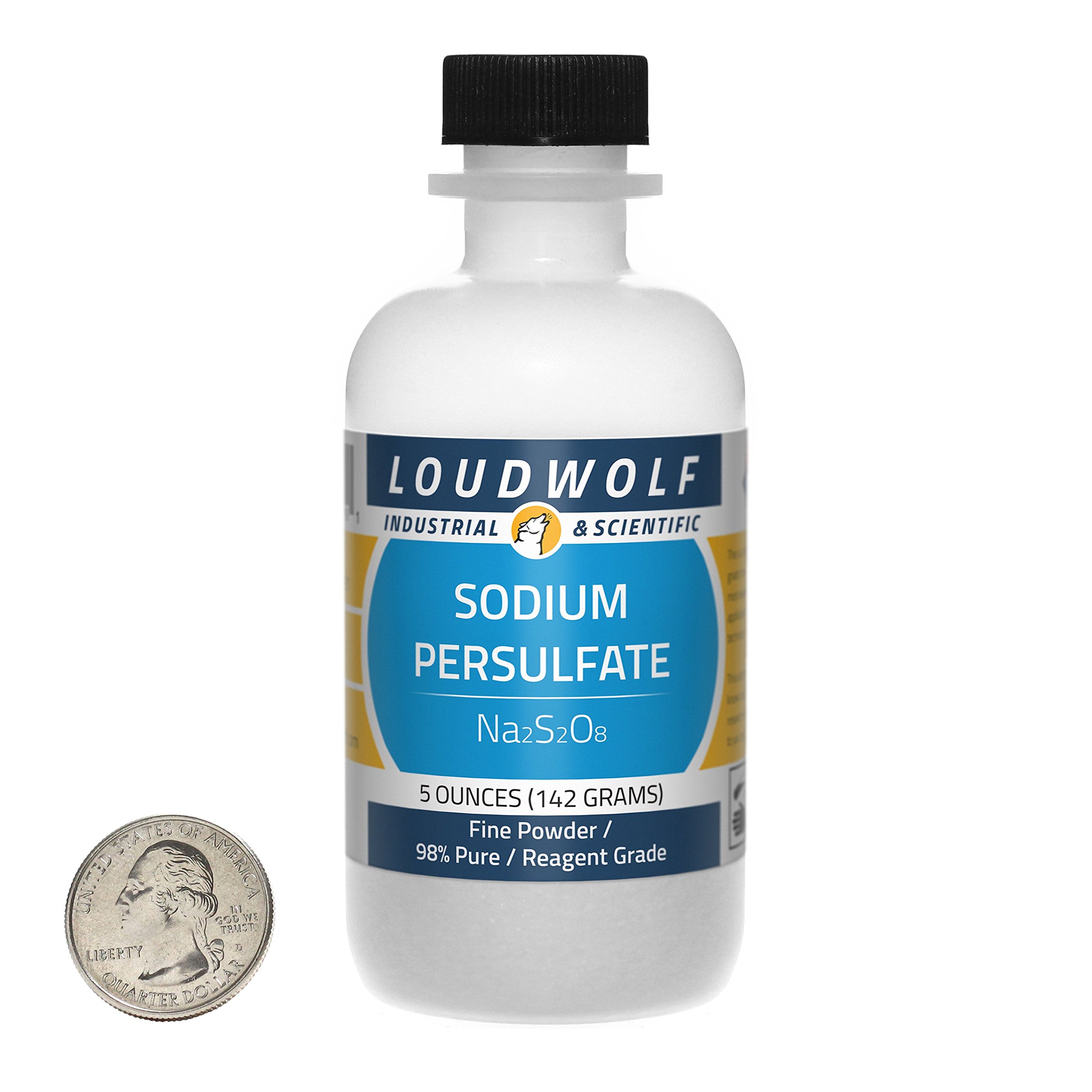High Purity 98% Sodium Persulfate Powder - 5oz Copper Etchant for PCB Circuit Board Cleaning & Jewelry Making | Fast-Acting, Dry Chemical Solution for Metal Etching & Surface Treatment
