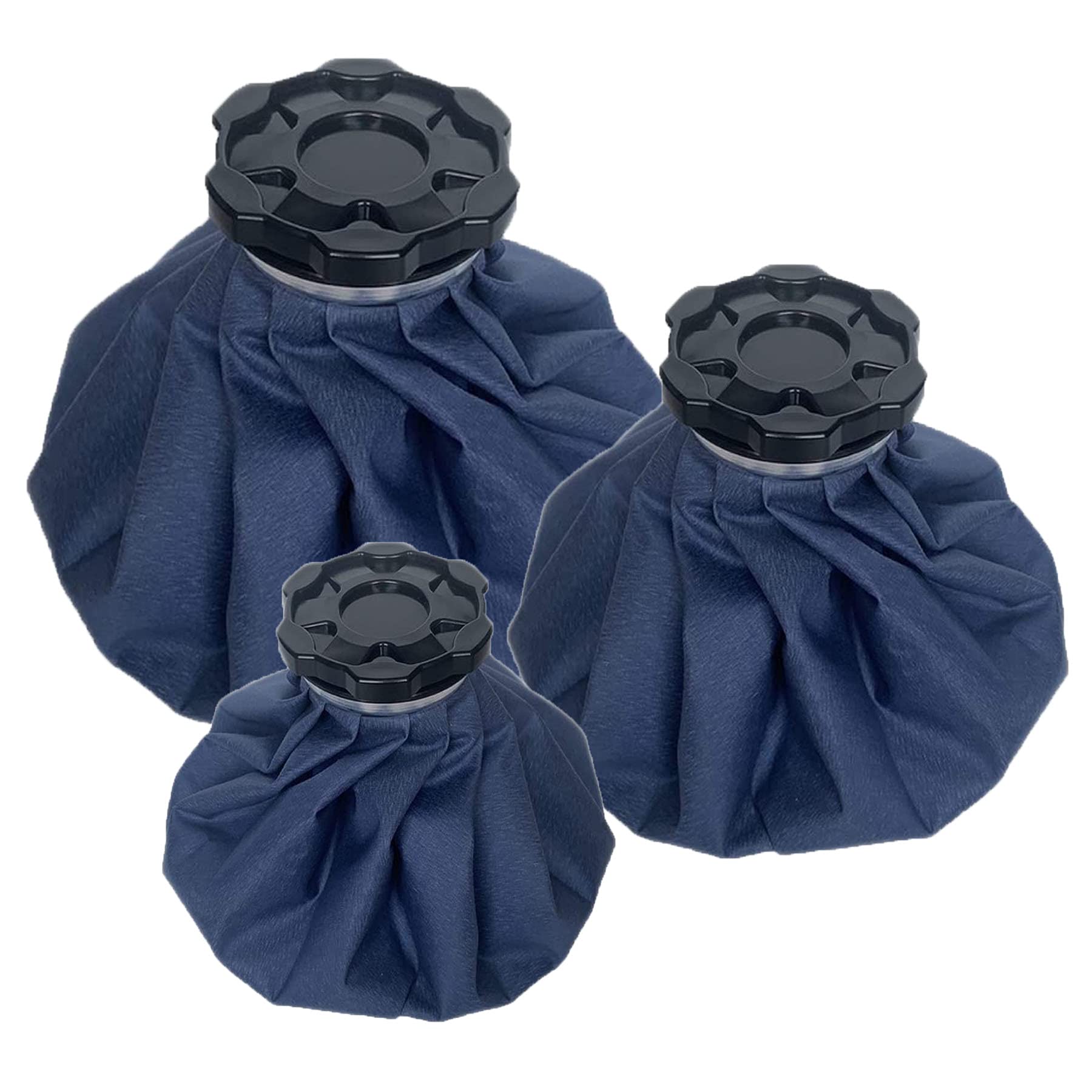 3 Pack Reusable Hot & Cold Therapy Packs for Pain Relief - Ice Bags & Heat Patches for Muscle Soreness, Injuries, Headaches - Perfect for Sports, Post-Surgery, and First Aid Kits