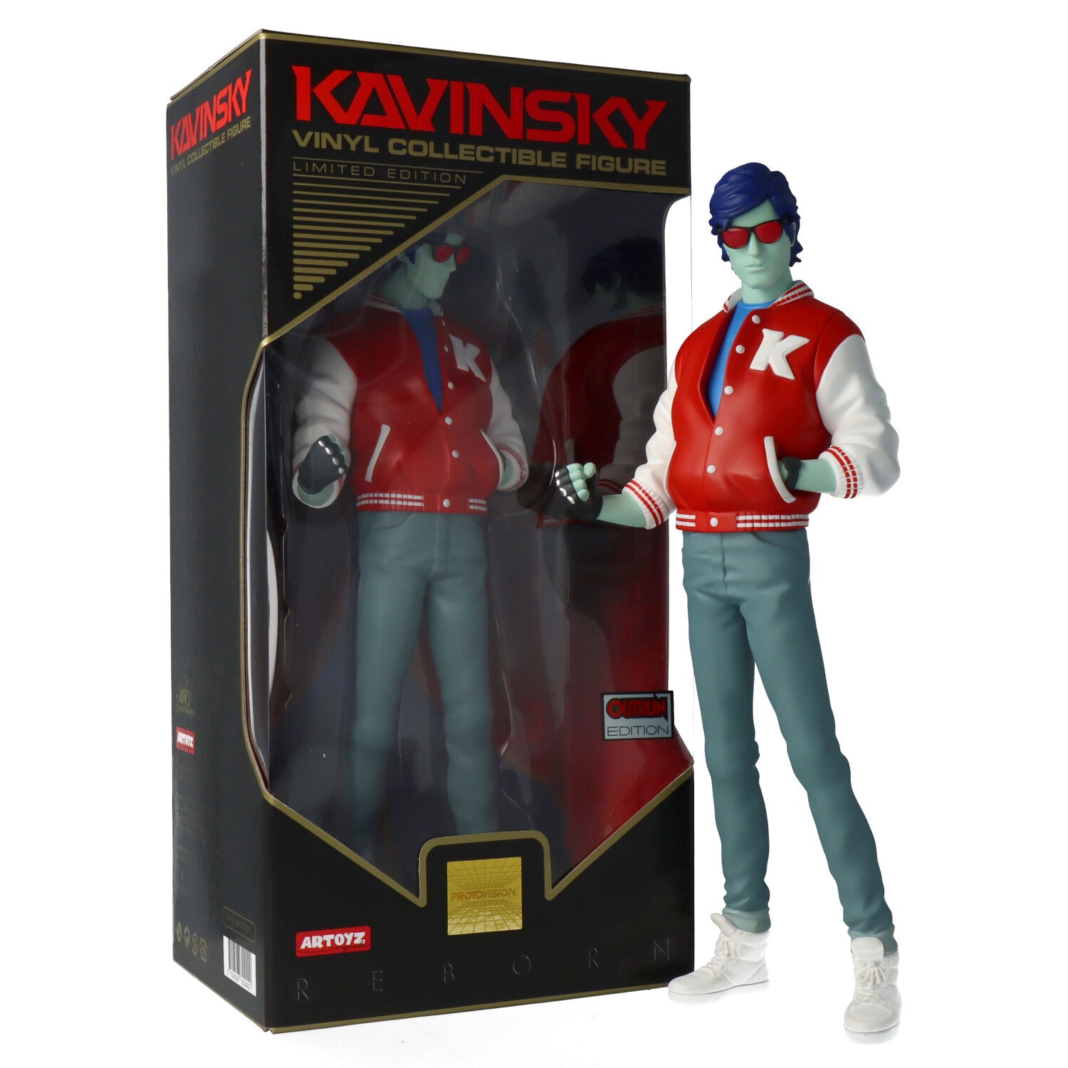 Kavinsky OUTRUN Edition Vinyl Record - Retro Synthwave Music Album for Collectors & Fans - Perfect for Home Listening, Gaming, and 80s Themed Parties