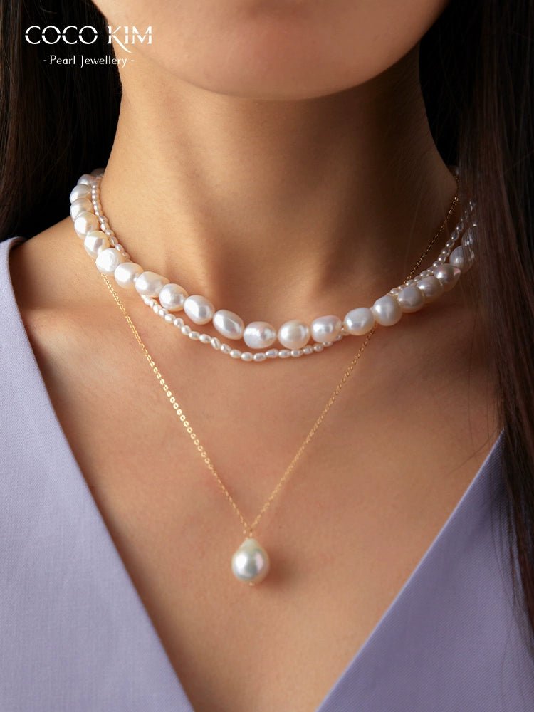 COCOKIM Thousand Faces Series Trio Mixed Necklace Set - Trendy Layered Necklaces for Women - Perfect for Everyday Wear, Date Night & Gift Giving