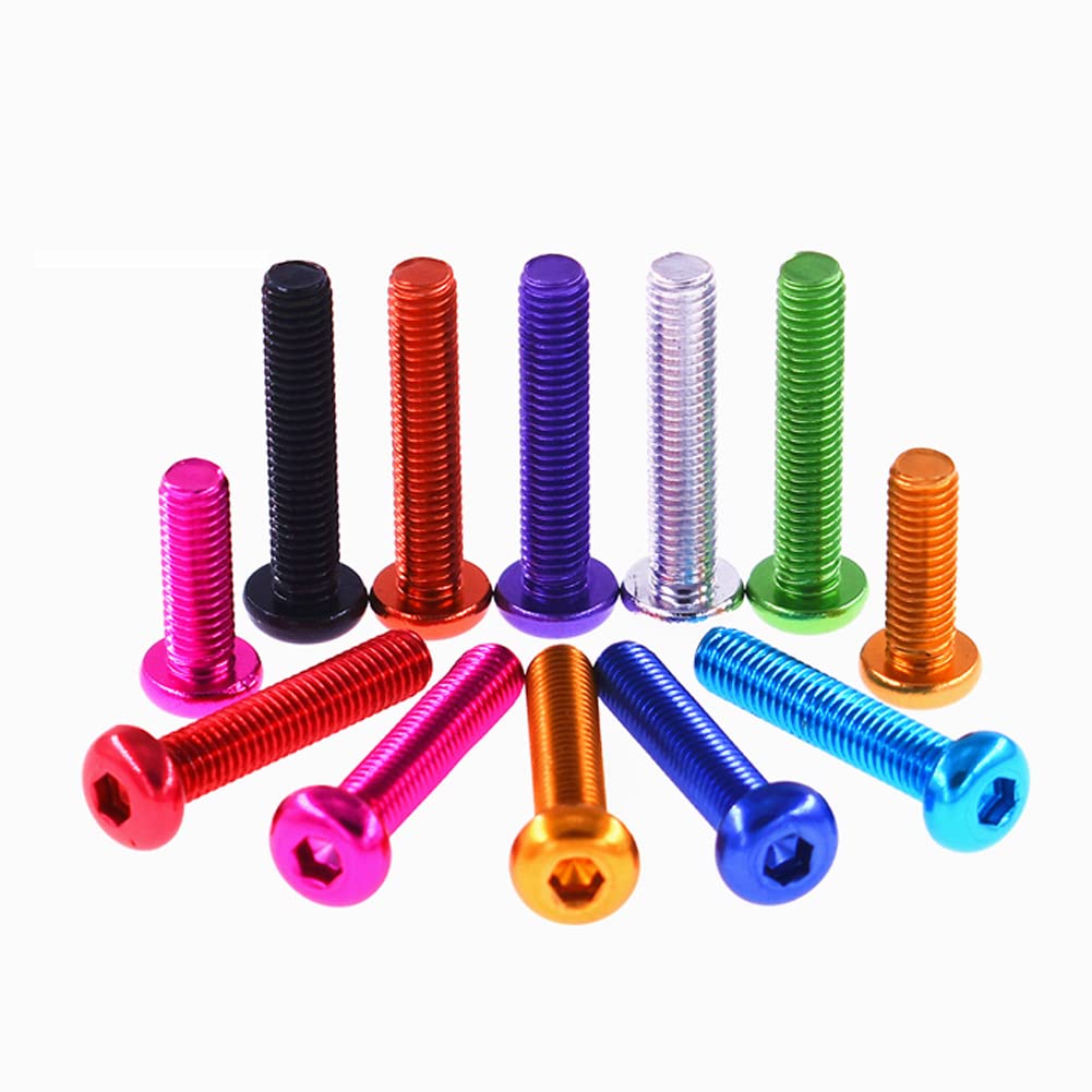 5Pcs M5X25mm Hex Socket Cap Screws - Machine & Fastener Use