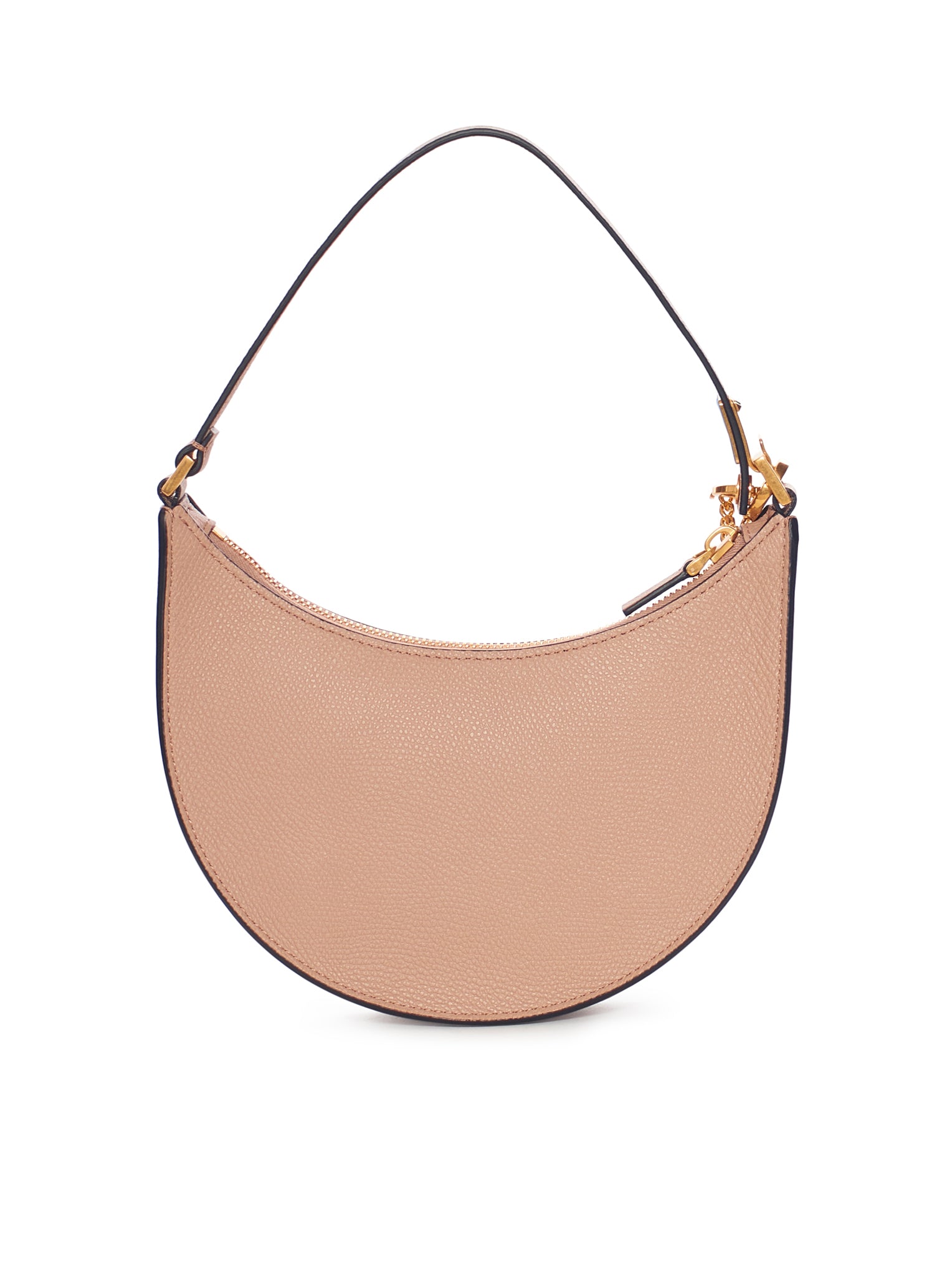Valentino Garavani Mini Hobo Bag in Nude Neutrals - Stylish Crossbody Purse for Women | Perfect for Everyday Use, Work & Date Nights