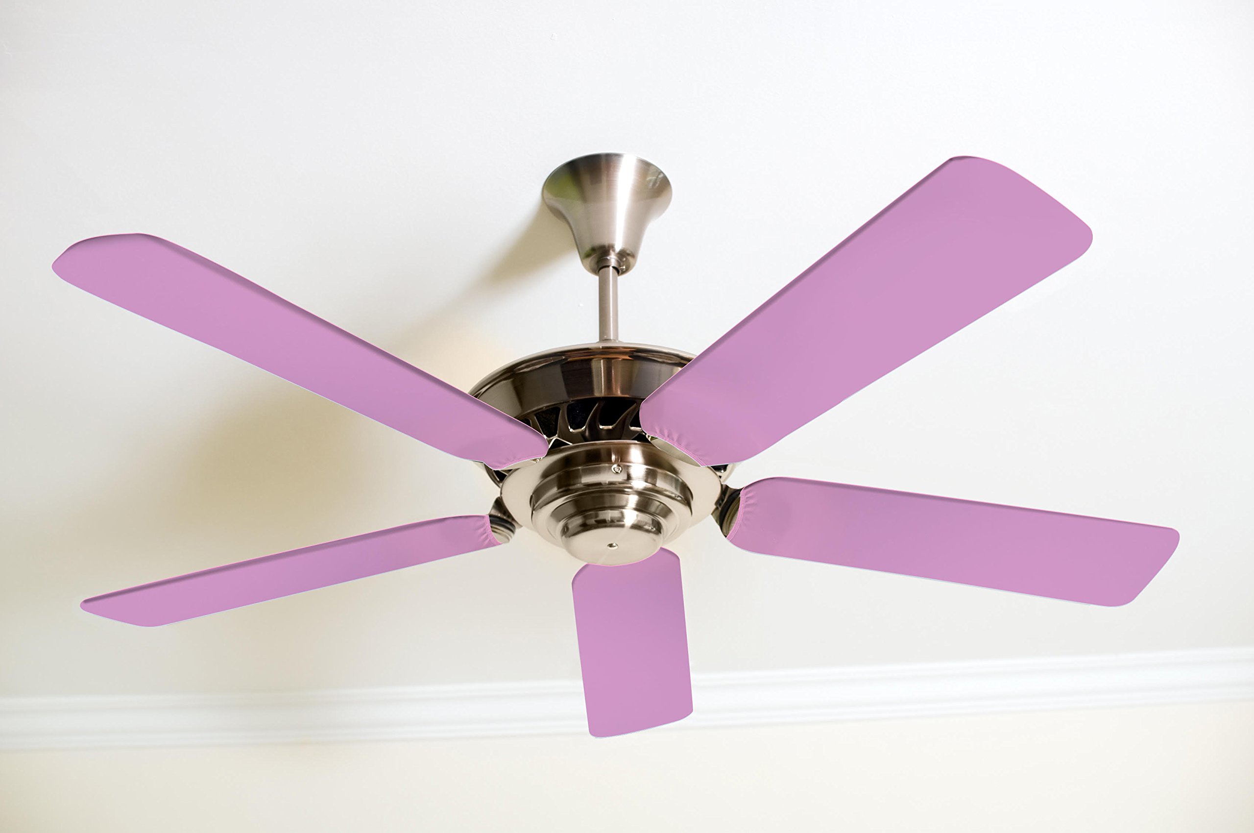 Orchid Purple Ceiling Fan Blade Covers - Decorative Fan Accessories for Home & Office | Perfect for Living Room, Bedroom, and Patio Decor