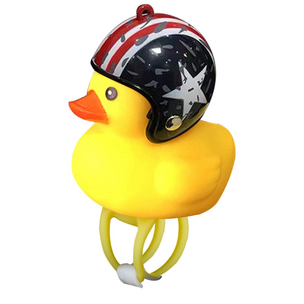 **Cartoon Duck Bike Bell - Cute Duck Head Light-Up Bicycle Handlebar Accessory for Kids - Perfect Outdoor Cycling Gift for Boys & Girls**    *(Use Case: Fun & Safe Cycling for Kids, Birthday Gifts, Outdoor Adventures, Bike Decorations)*