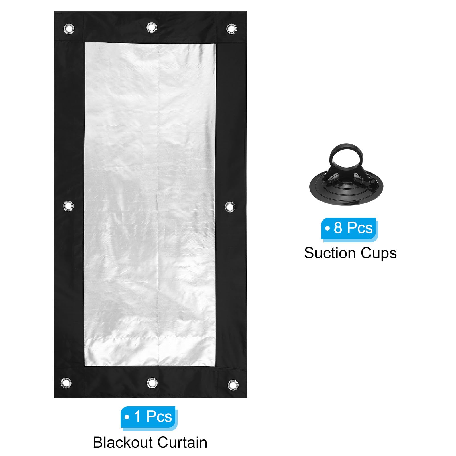 PATIKIL Blackout Curtains for Nursery & Bedroom - 40