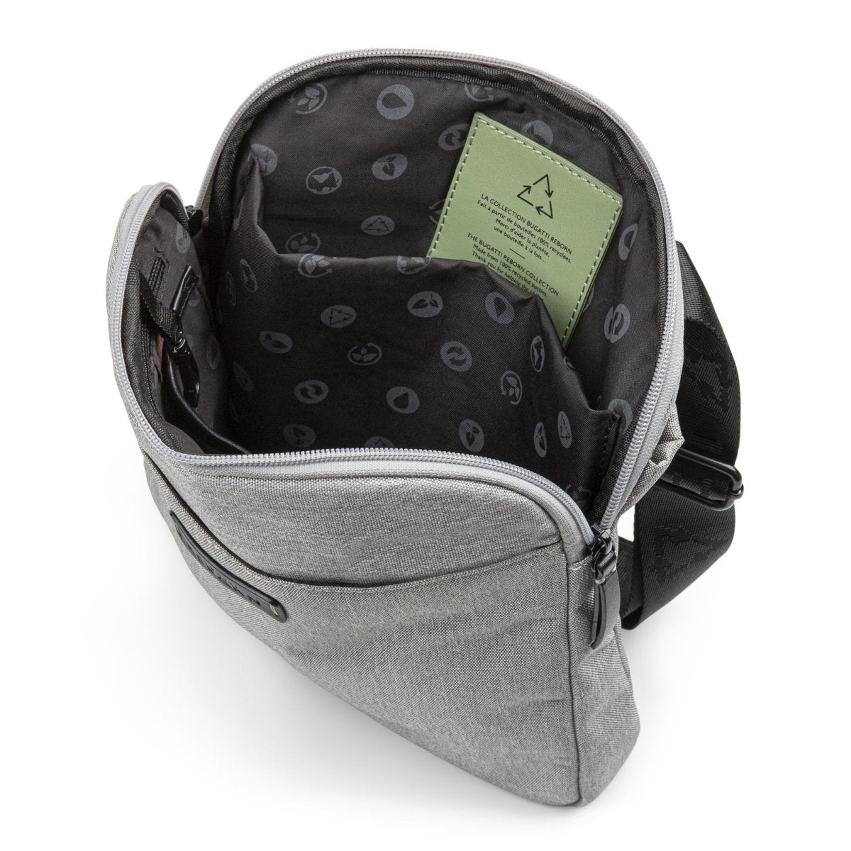 Bugatti Reborn Slim Crossbody Bag for Women - Stylish & Lightweight Shoulder Purse - Perfect for Travel, Shopping & Everyday Use