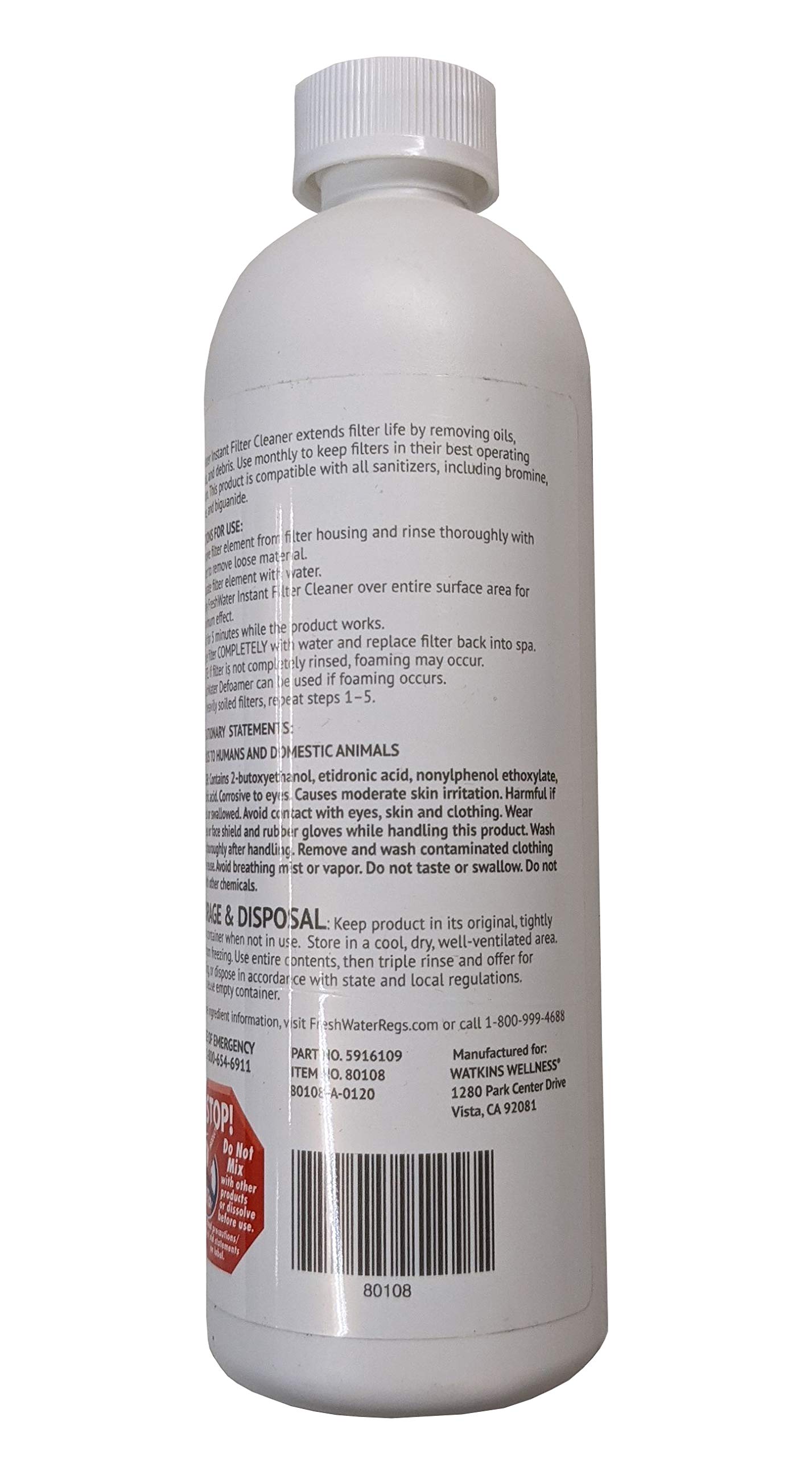 Premium Hot Tub & Spa Filter Cleaner - Extends Filter Life, Removes Dirt & Oil - Ideal for Jacuzzis, Swim Spas & Inflatable Hot Tubs